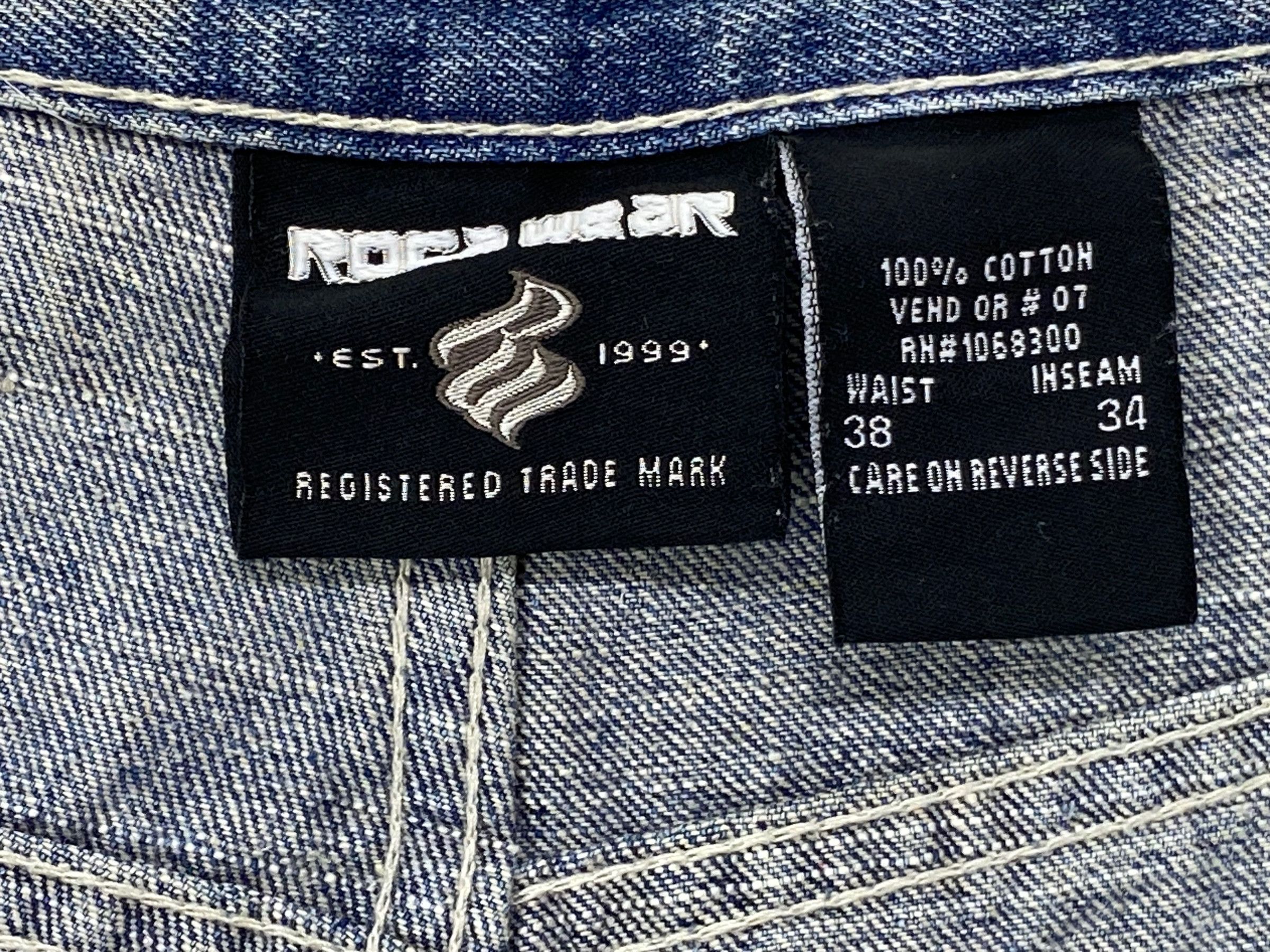Rocawear Rocawear Jeans Jay-Z Rocawear Baggy Denim Jeans Size US 38 / EU 54 - 8 Thumbnail