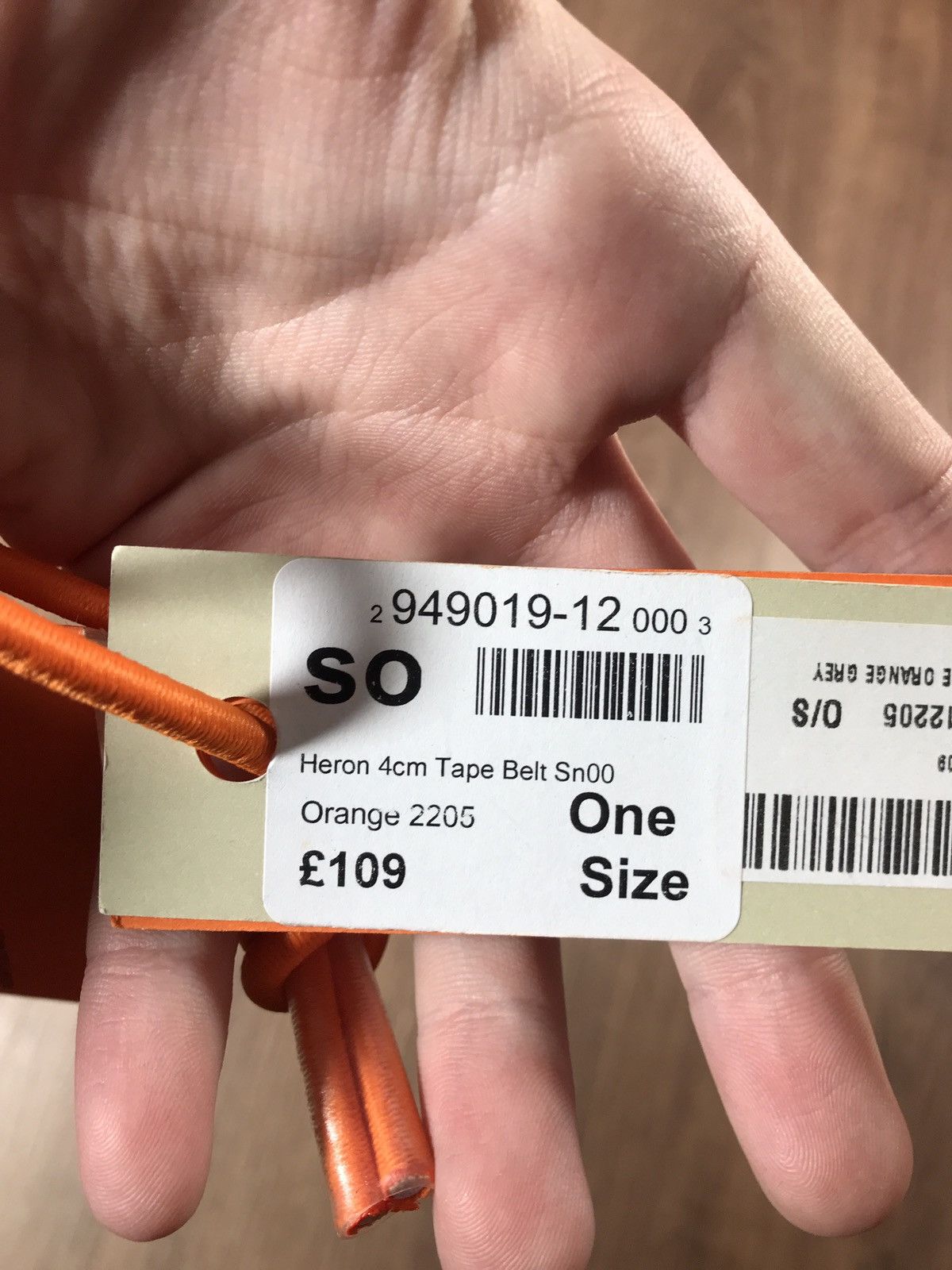 Heron Preston Heron Preston New Tape Logo Patch-Detail Belt Size ONE SIZE - 13 Thumbnail
