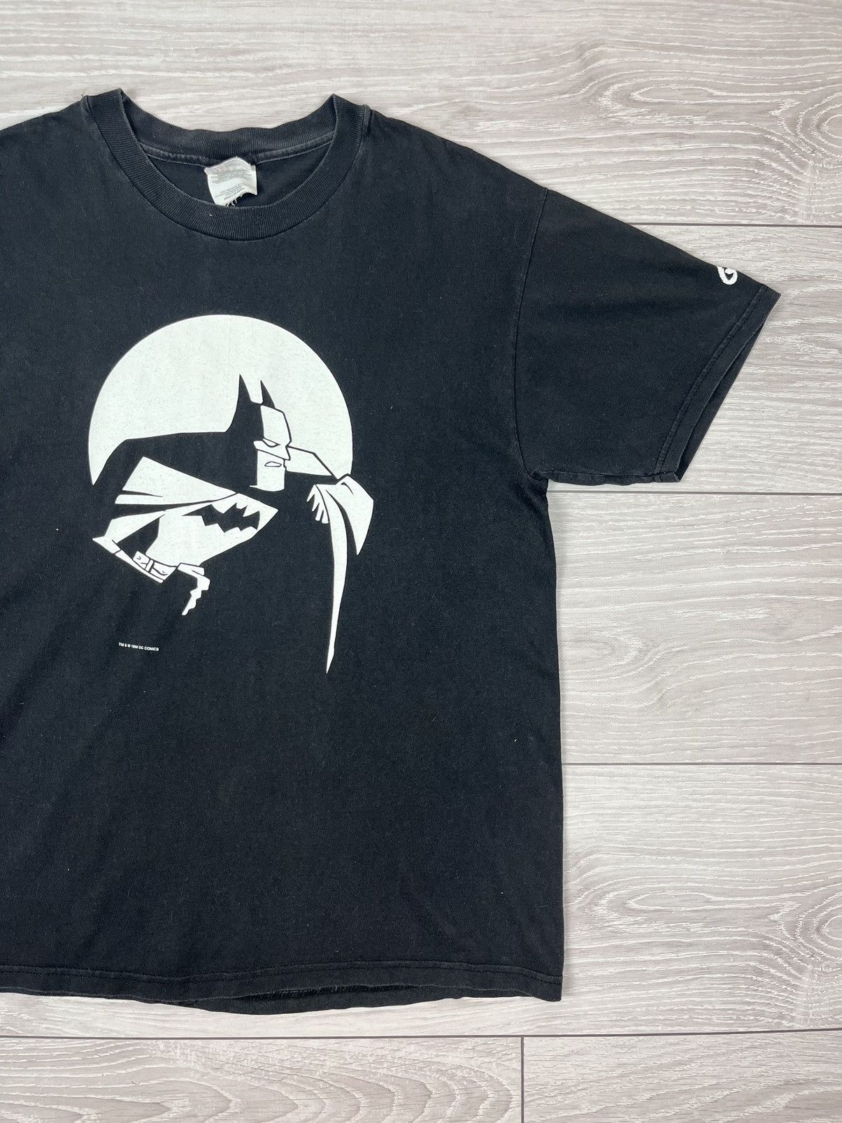 DC Comics Batman DC Comics Vintage 1998 Black Print T Shirt Size US L / EU 52-54 / 3 - 2 Thumbnail