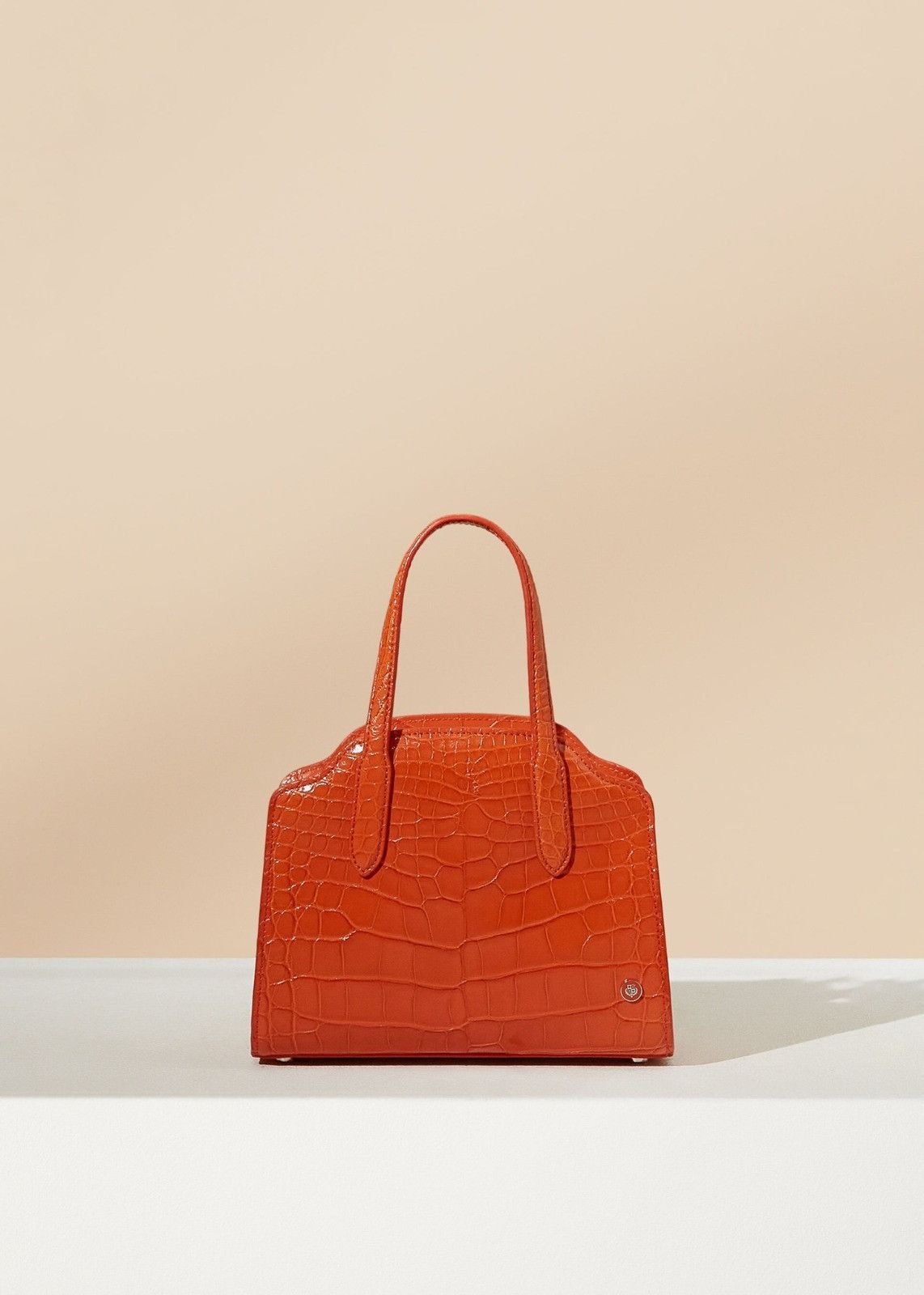 Loro Piana o1srvl11e0924 Size: / OS Alligator Skin Mini Bag in Orange Size ONE SIZE - 1 Thumbnail