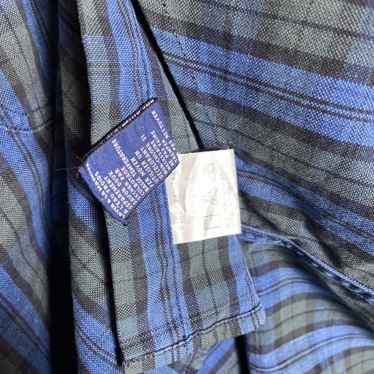 Tommy Hilfiger × Vintage Vintage 90s Tommy Hilfiger Jeans Flannel Jeans Collar Shirt Size US L / EU 52-54 / 3 - 9 Thumbnail