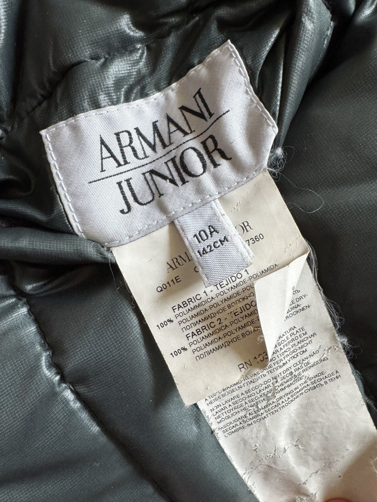 Armani Armani vintage reverse vest Y2K Size XXS / US 00 / IT 34 - 12 Thumbnail