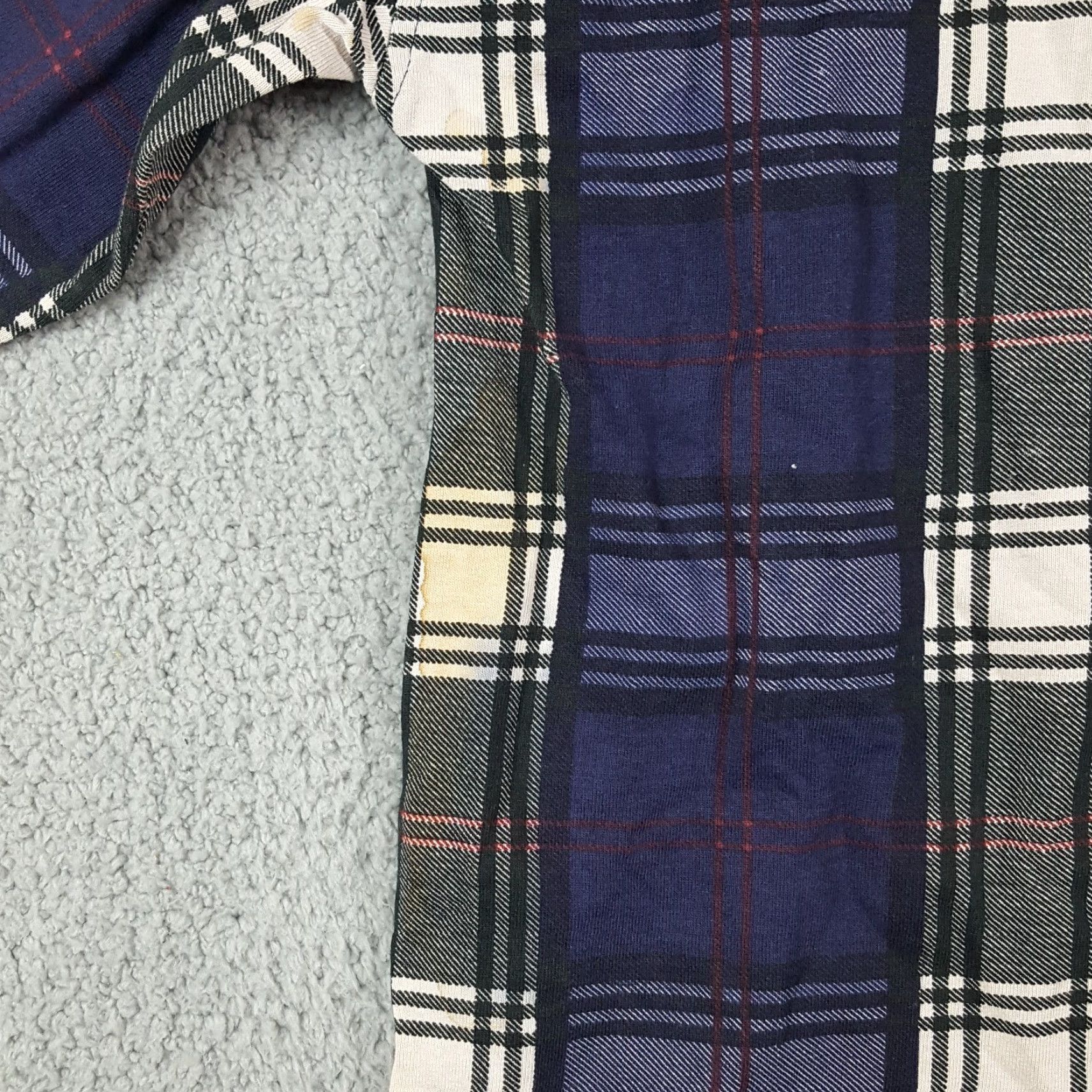 Vintage VINTAGE MunsingWear Polo Shirt Men Large Cotton Plaid 90s Casual Work Thick Button Collar Size US L / EU 52-54 / 3 - 6 Thumbnail
