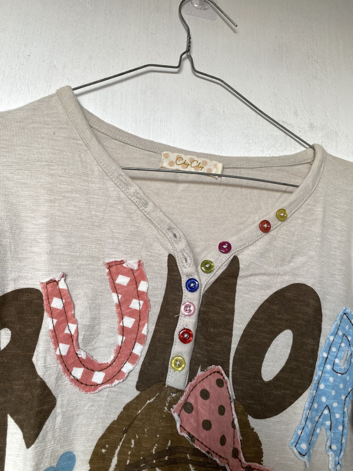 Beauty Beast × If Six Was Nine × Japanese Brand Clip Clip Poem Multi Button Longsleeve Size US M / EU 48-50 / 2 - 4 Thumbnail