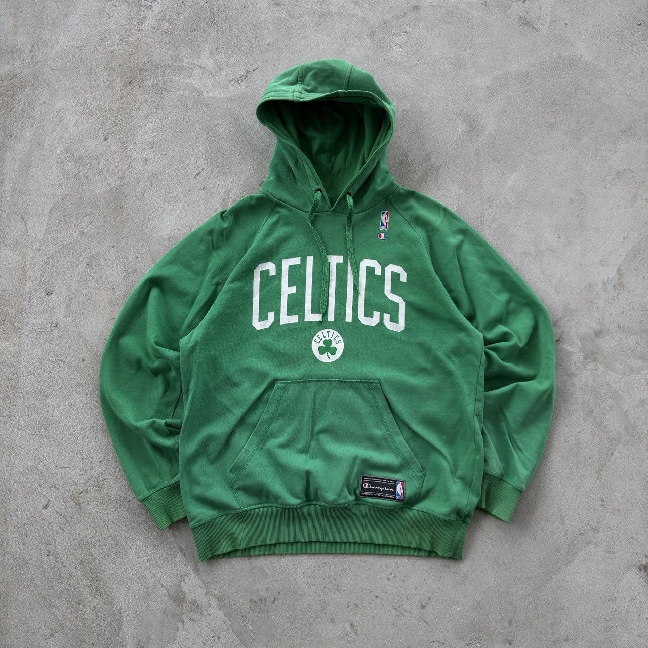 Champion Vintage 90s Champion Celtic Hooded Sweatshirt Size US L / EU 52-54 / 3 - 1 Thumbnail