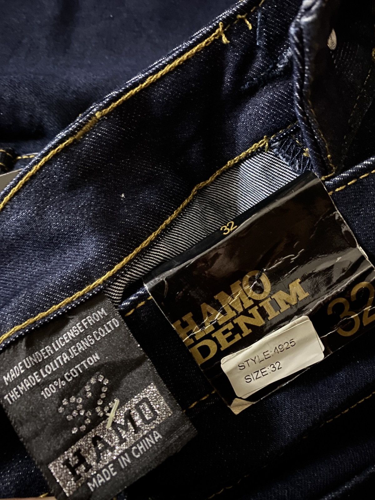 Le Grande Bleu (L.G.B.) Hamo Denim Laced up Flared Jeans Size US 31 - 6 Thumbnail