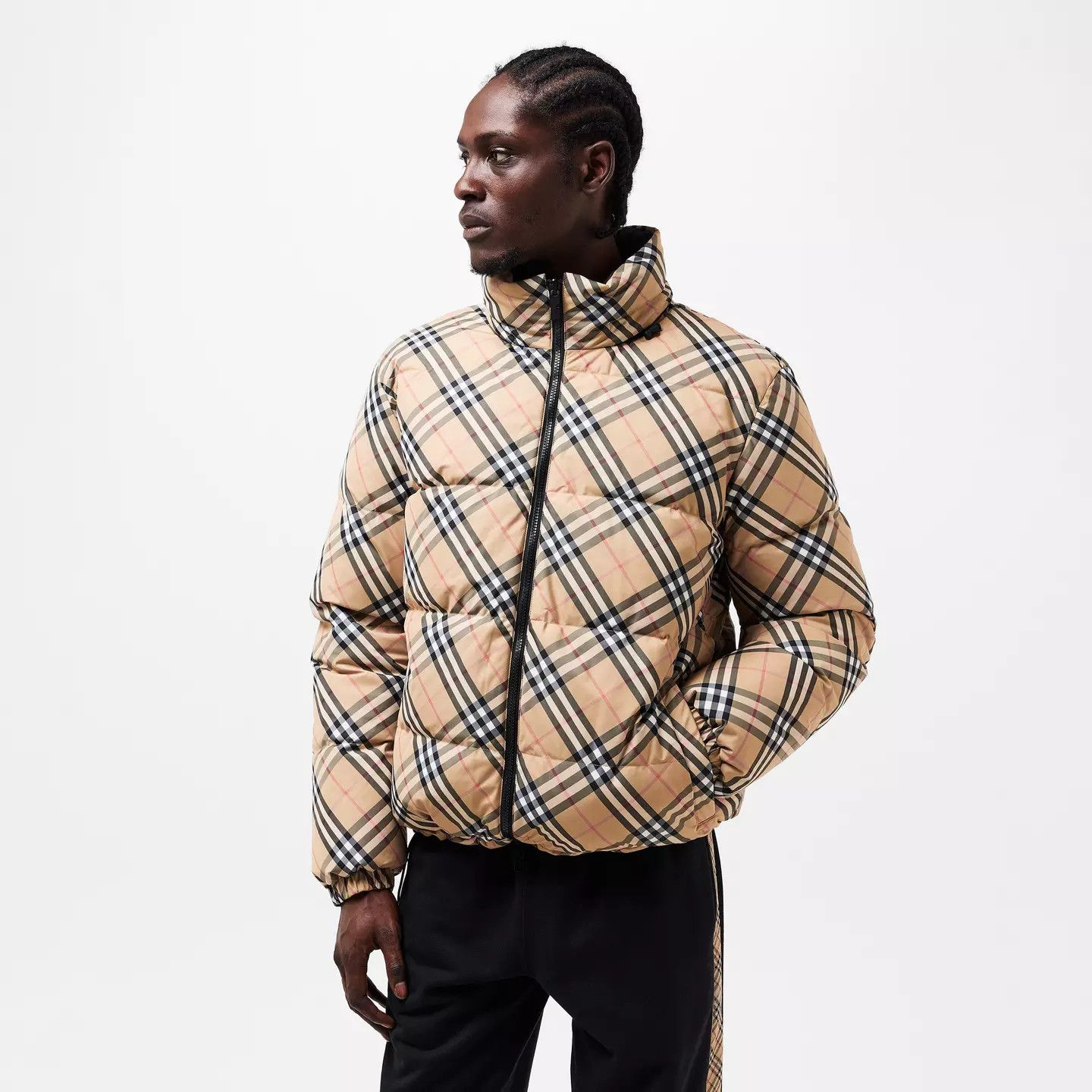 Burberry o1g2r1mq0426 Quilted Medium Puffer Jacket in Multicolor Size US XL / EU 56 / 4 - 3 Thumbnail