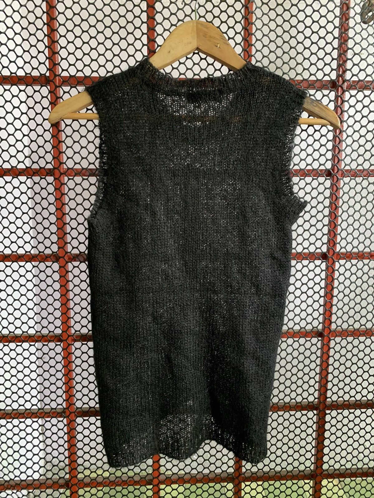 Hysteric Glamour × Japanese Brand Vtg Japanese Lover’s Rock Tank Top Knit Shirt Size S / US 4 / IT 40 - 3 Thumbnail