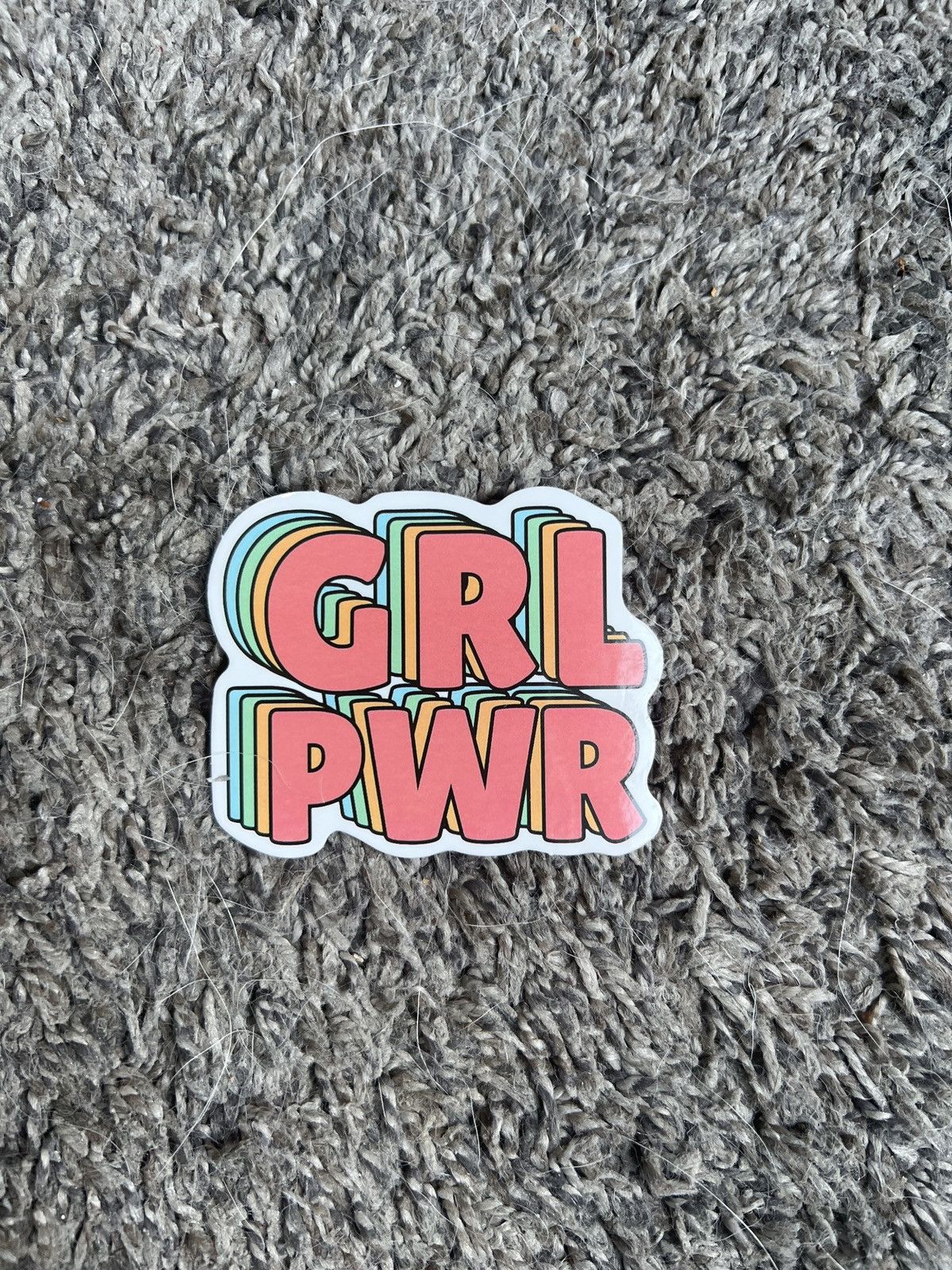Hypebeast × Vintage GRL PWR Sticker Size ONE SIZE - 1 Thumbnail
