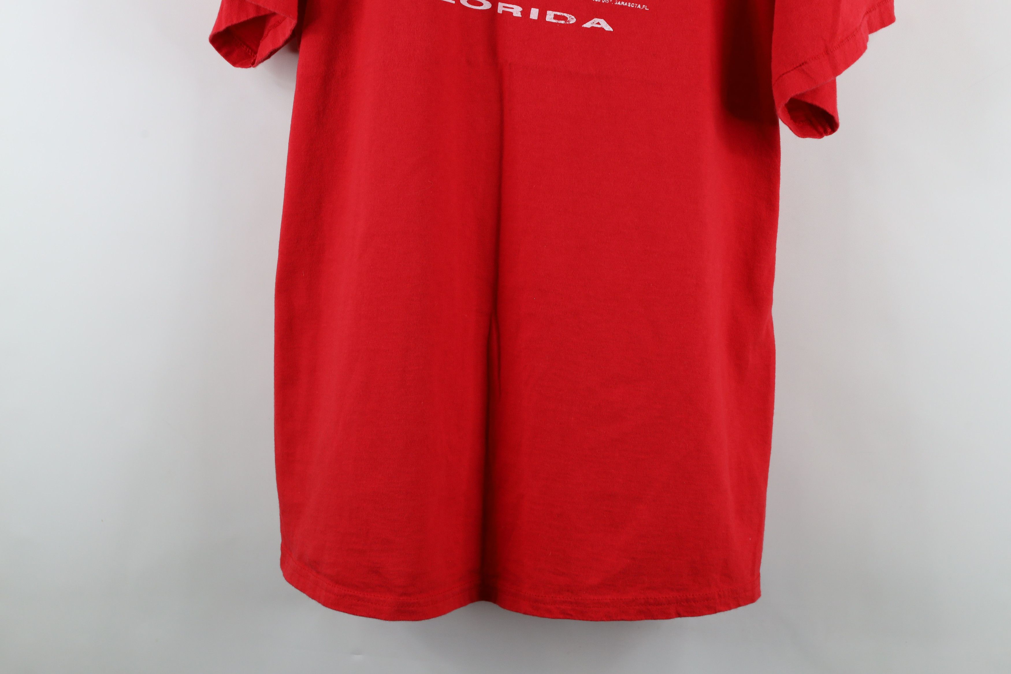 Nike × Vintage Vintage 80s 90s Nike Out Florida Sailboat Parrot T-Shirt USA Size US XXL / EU 58 / 5 - 3 Thumbnail