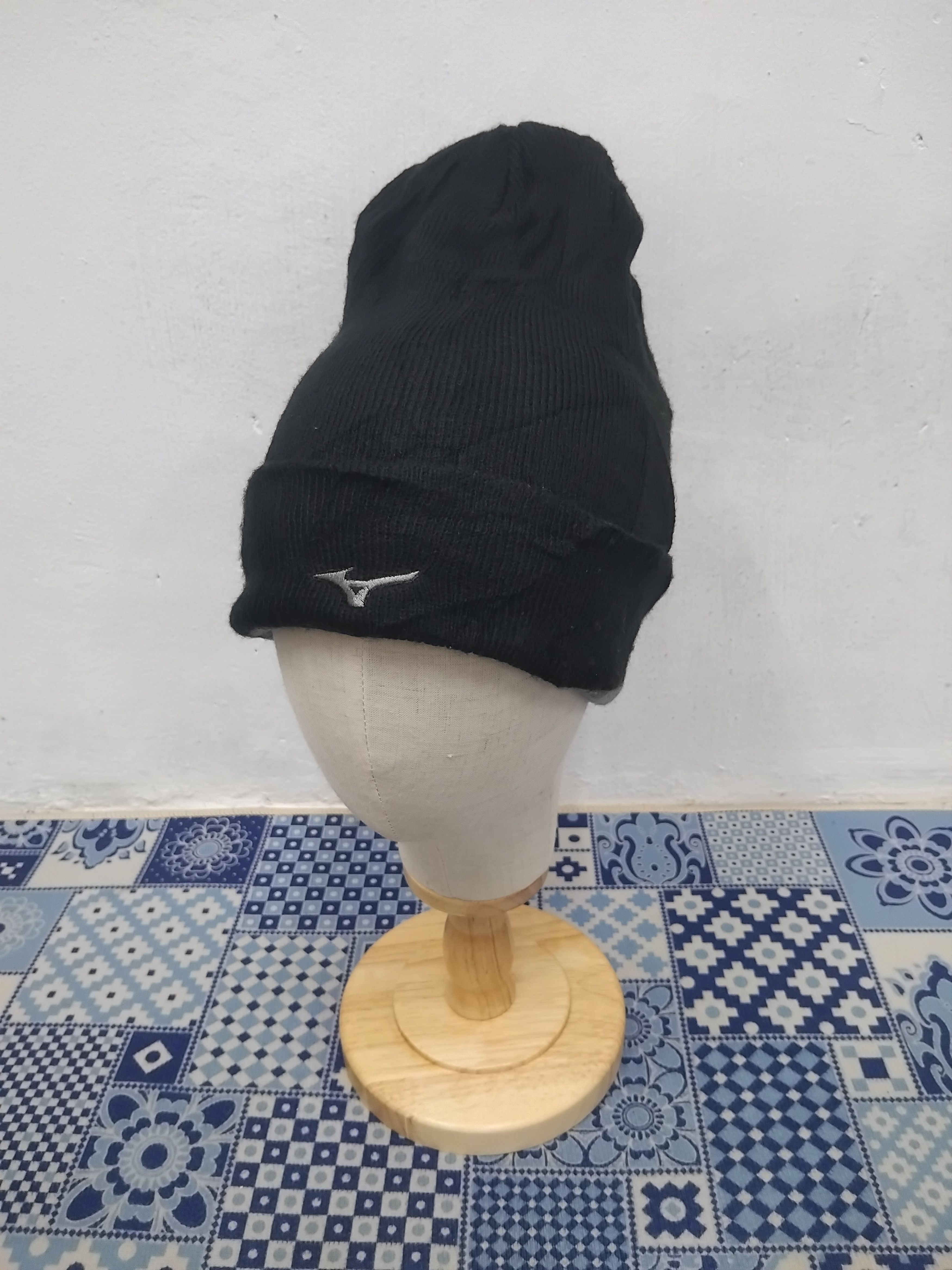 Mizuno 💥Mizuno black beanie hat Size ONE SIZE - 2 Thumbnail