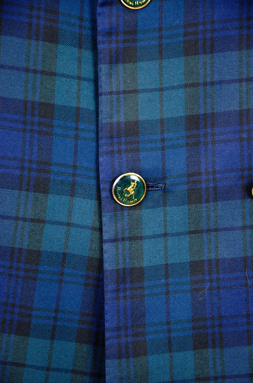 Brioni Brioni Tartan DB Blazer – Black Watch – EU 54 Size 54R - 5 Thumbnail