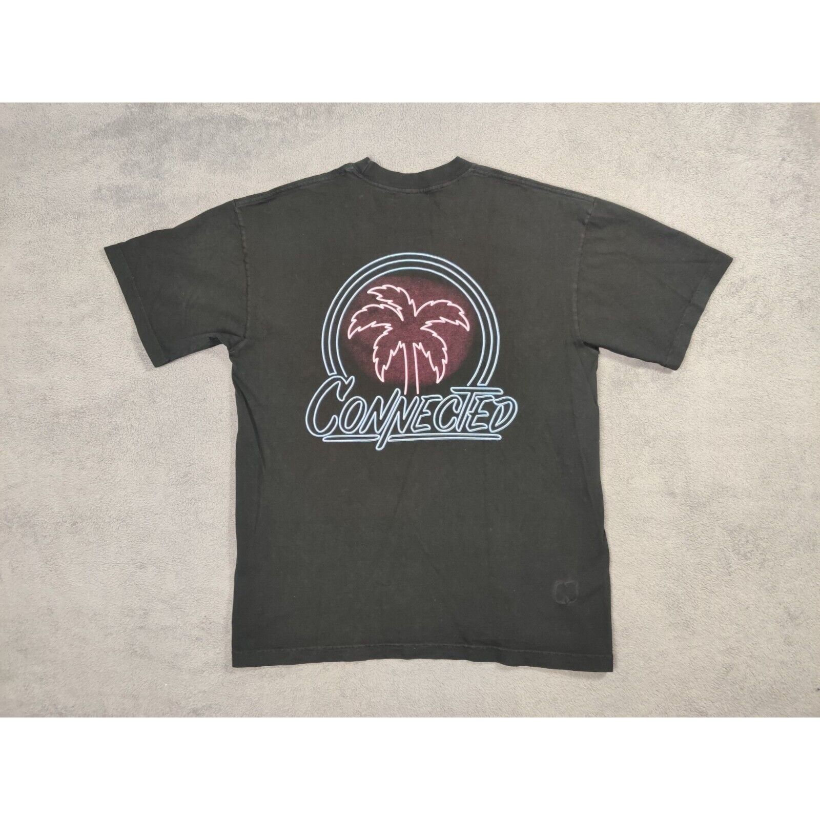 Other Connected Shirt Adult Mens Large Black Embroidered Spell Out Size US L / EU 52-54 / 3 - 1 Thumbnail