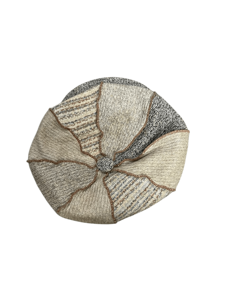Japanese Brand Vintage Seijitstudio Patcwork Newsboy Hats Size ONE SIZE - 4 Thumbnail