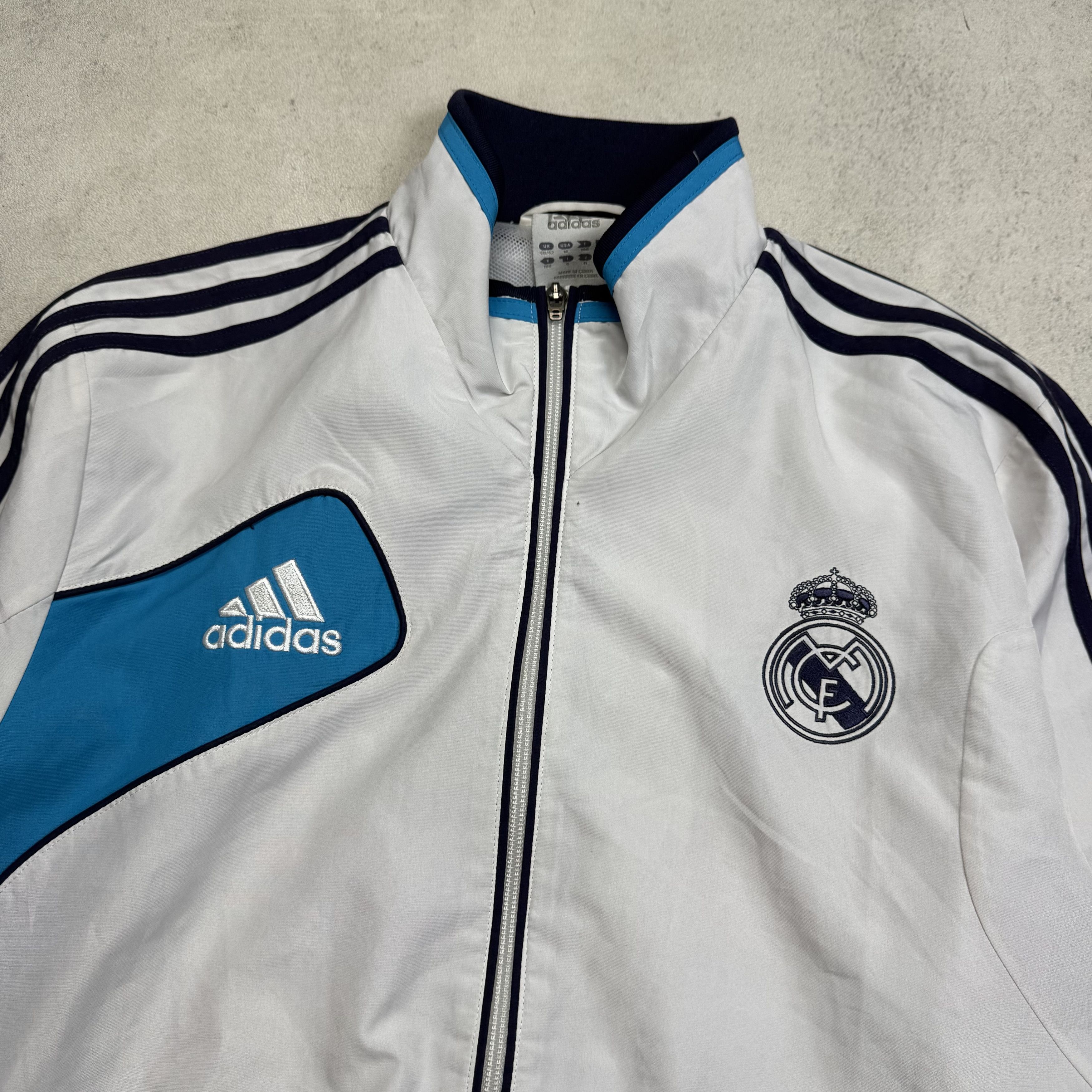 Adidas Adidas Real Madrid Track Jacket Size US M / EU 48-50 / 2 - 2 Thumbnail