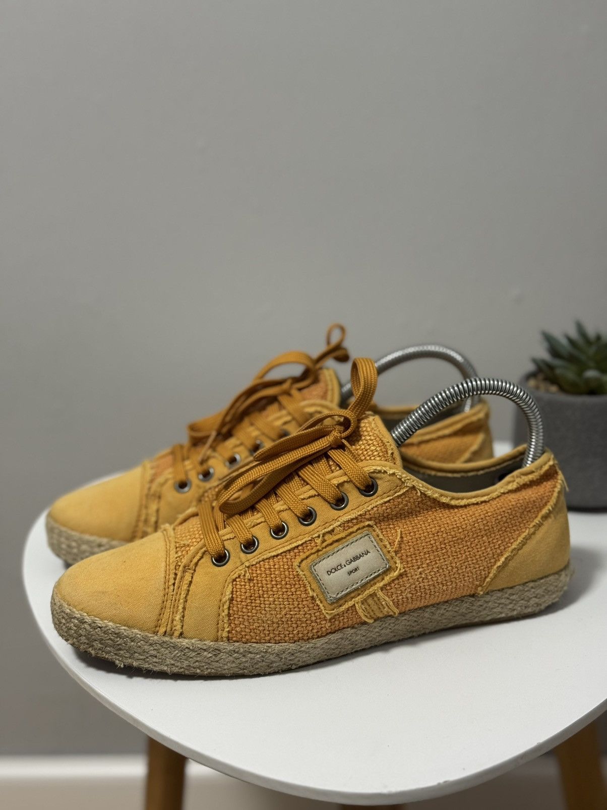 Dolce & Gabbana Dolce Gabbana espadrilles yellow uk 5,5 eur 39 Size US 8 / IT 38 - 1 Thumbnail