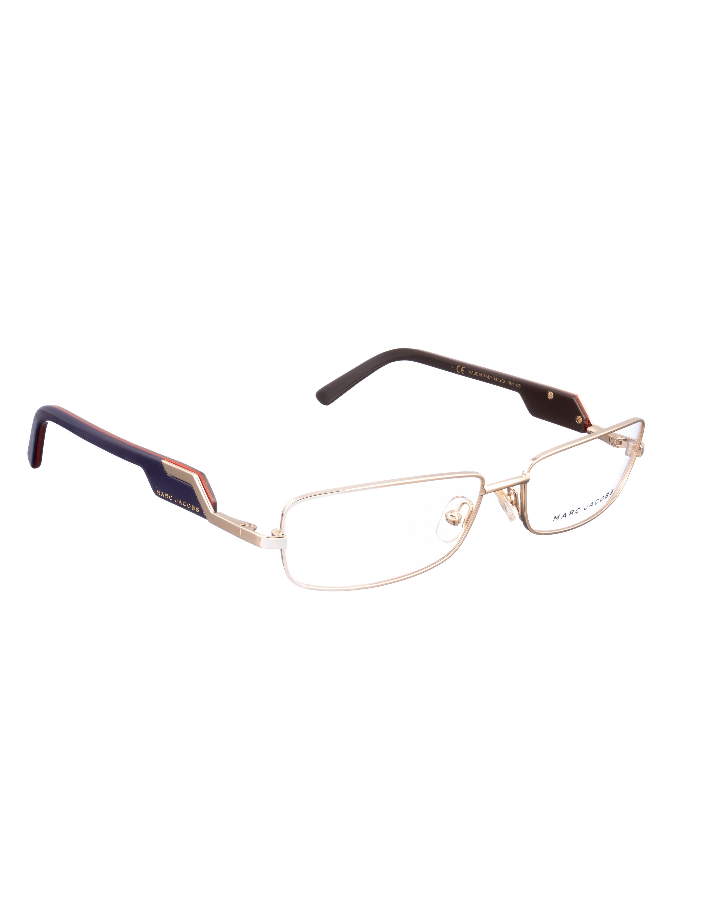 Marc Jacobs Marc Jacobs 00s Navy and Gold Glasses Size ONE SIZE - 1 Thumbnail