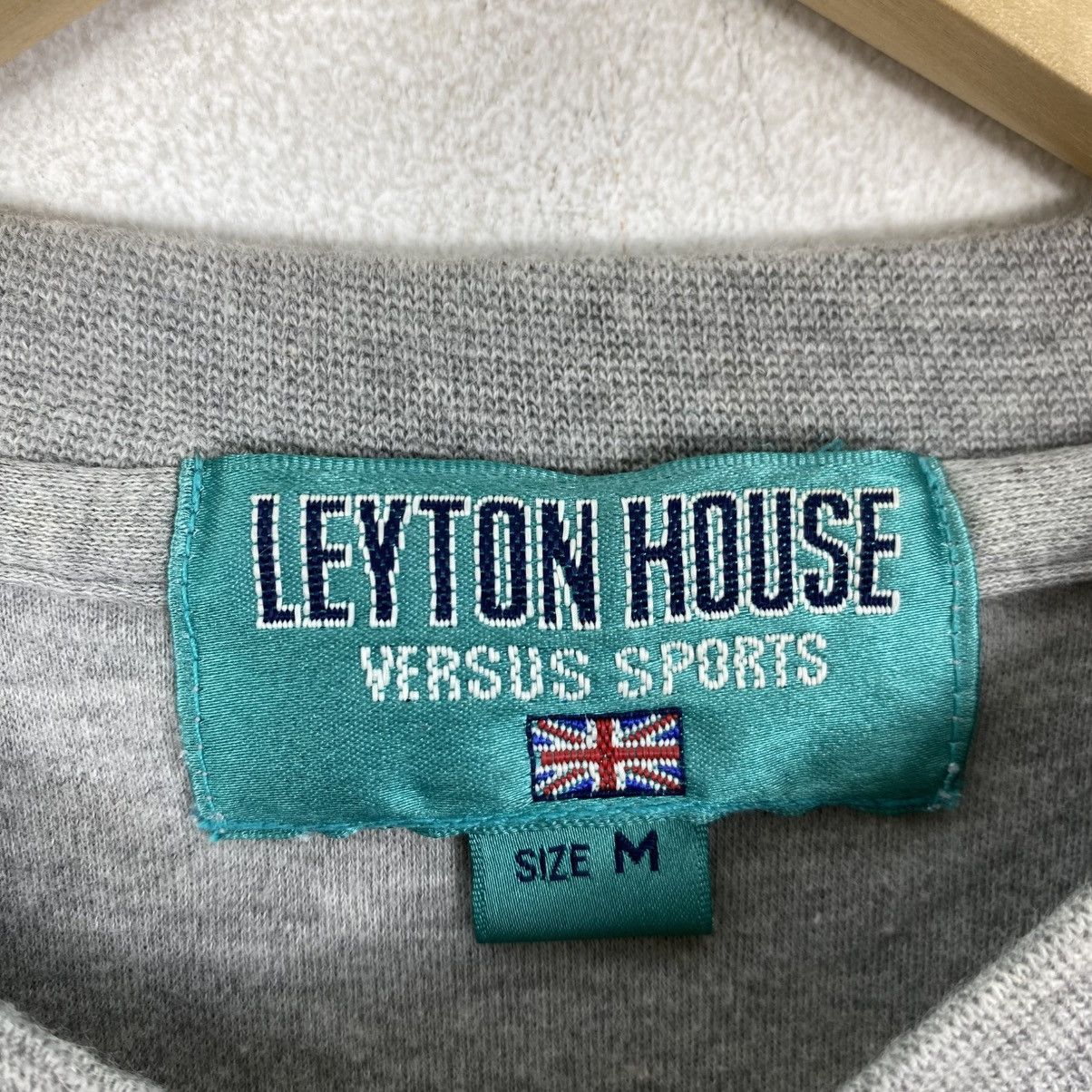 Vintage Vintage 90s Leyton House Sailing Henley Shirt Grey Size M Size US M / EU 48-50 / 2 - 5 Thumbnail