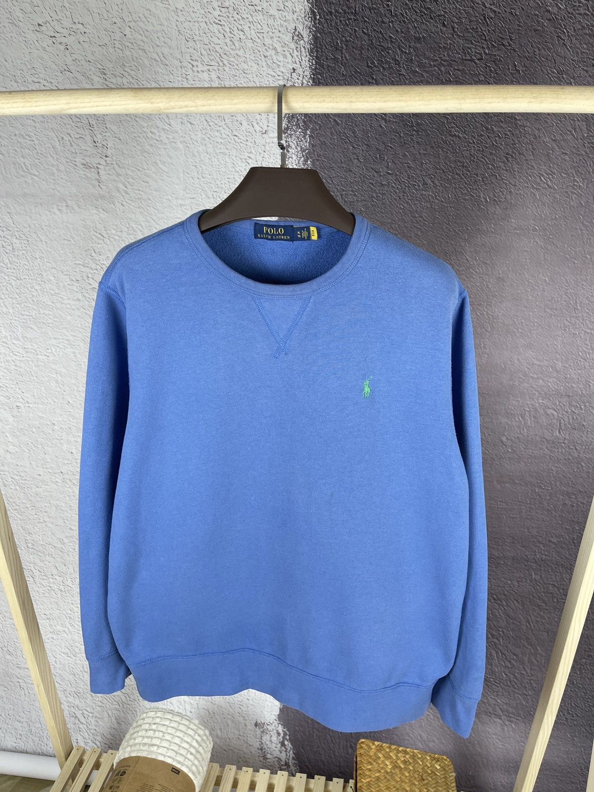 Polo Ralph Lauren Polo Ralph Lauren blue sweatshirt small logo Size US XL / EU 56 / 4 - 8 Thumbnail