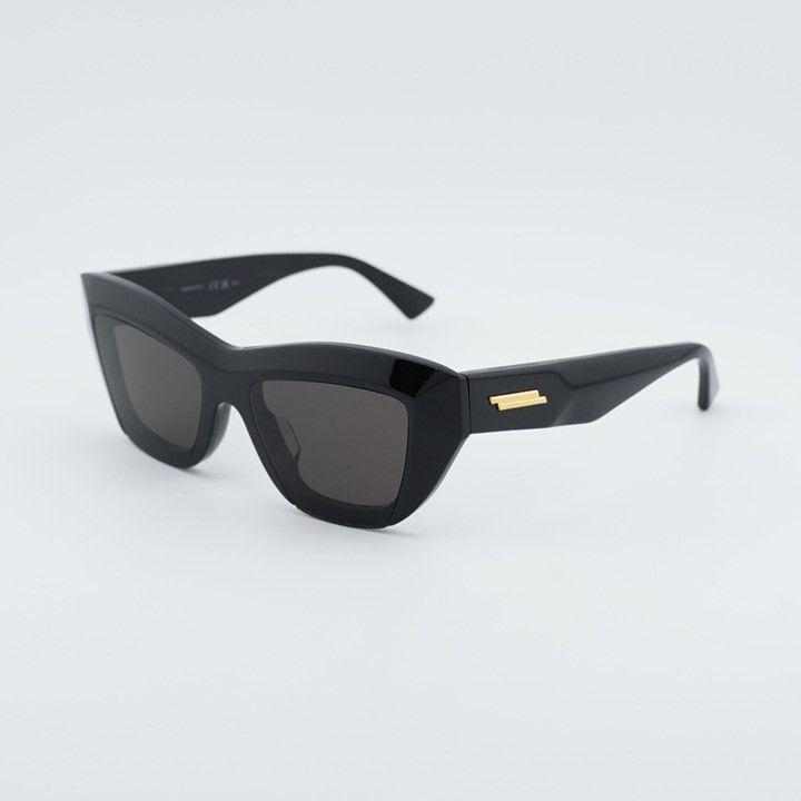 Bottega Veneta Bottega Veneta BV1083SA 001 Sunglasses Black/Gold