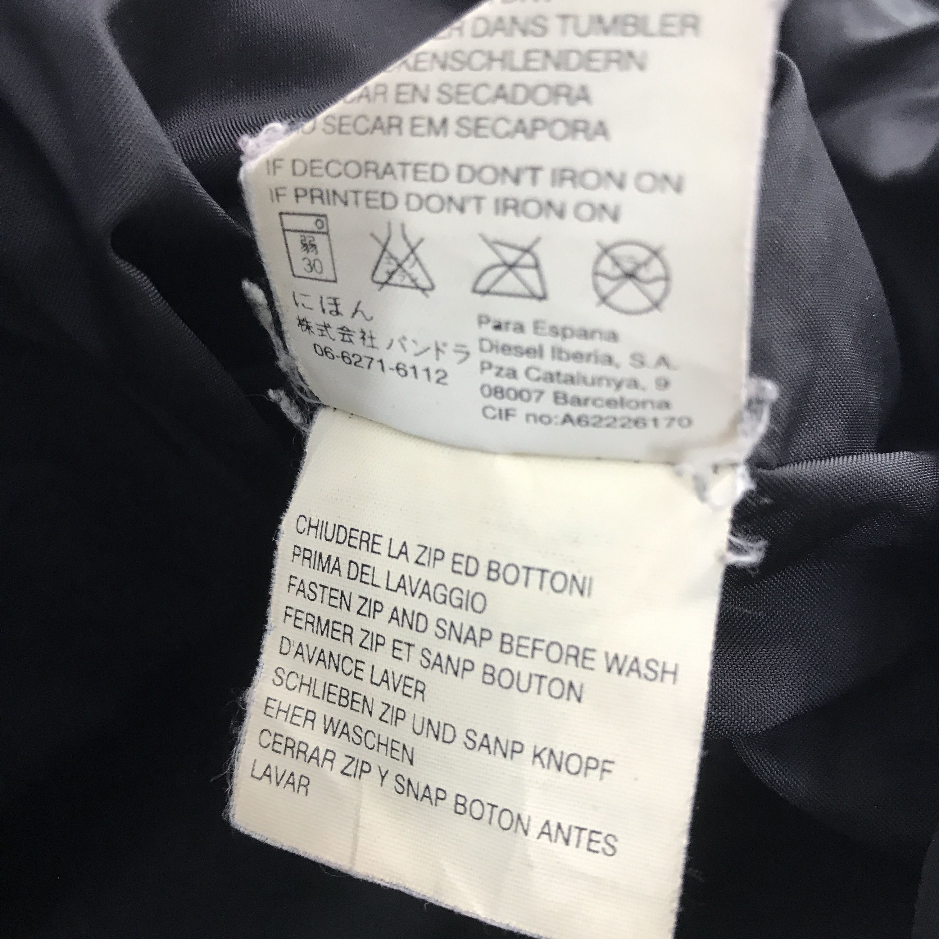 Diesel Diesel Puffer parka design jacket zipper Size M / US 6-8 / IT 42-44 - 13 Thumbnail