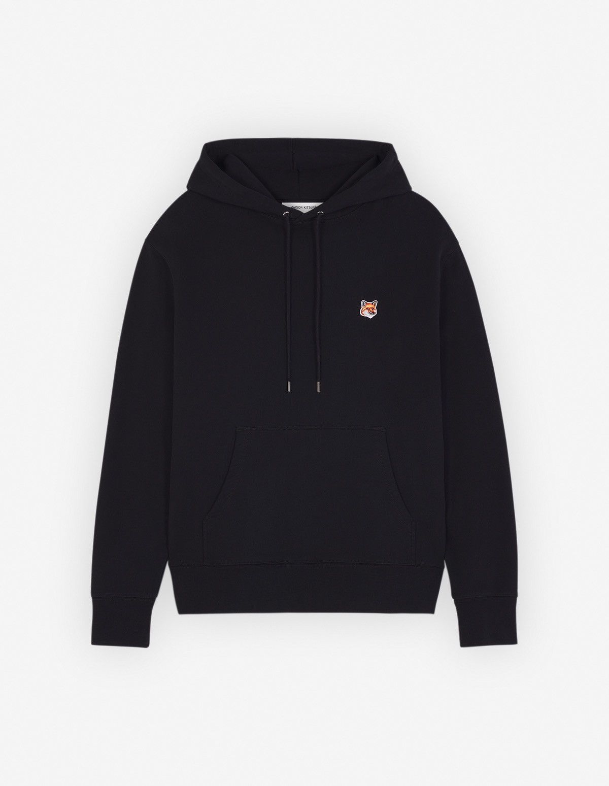 Maison Kitsune Maison Kitsuné Fox Head Patch Drawstring Hoodie Size US M / EU 48-50 / 2 - 1 Thumbnail
