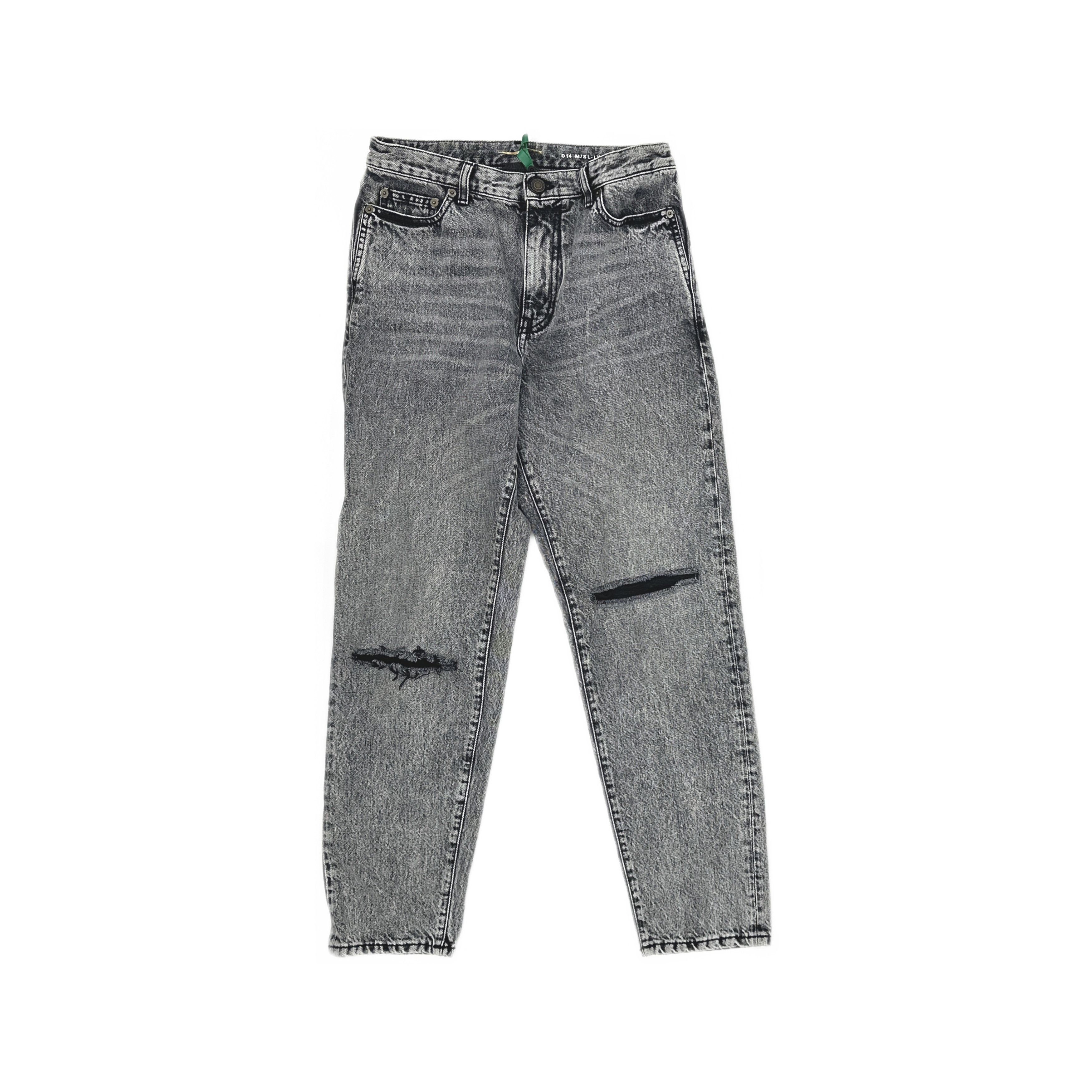 Saint Laurent Paris Saint Laurent Distressed Acid Wash Jeans Size 27 Size US 27 - 1 Thumbnail
