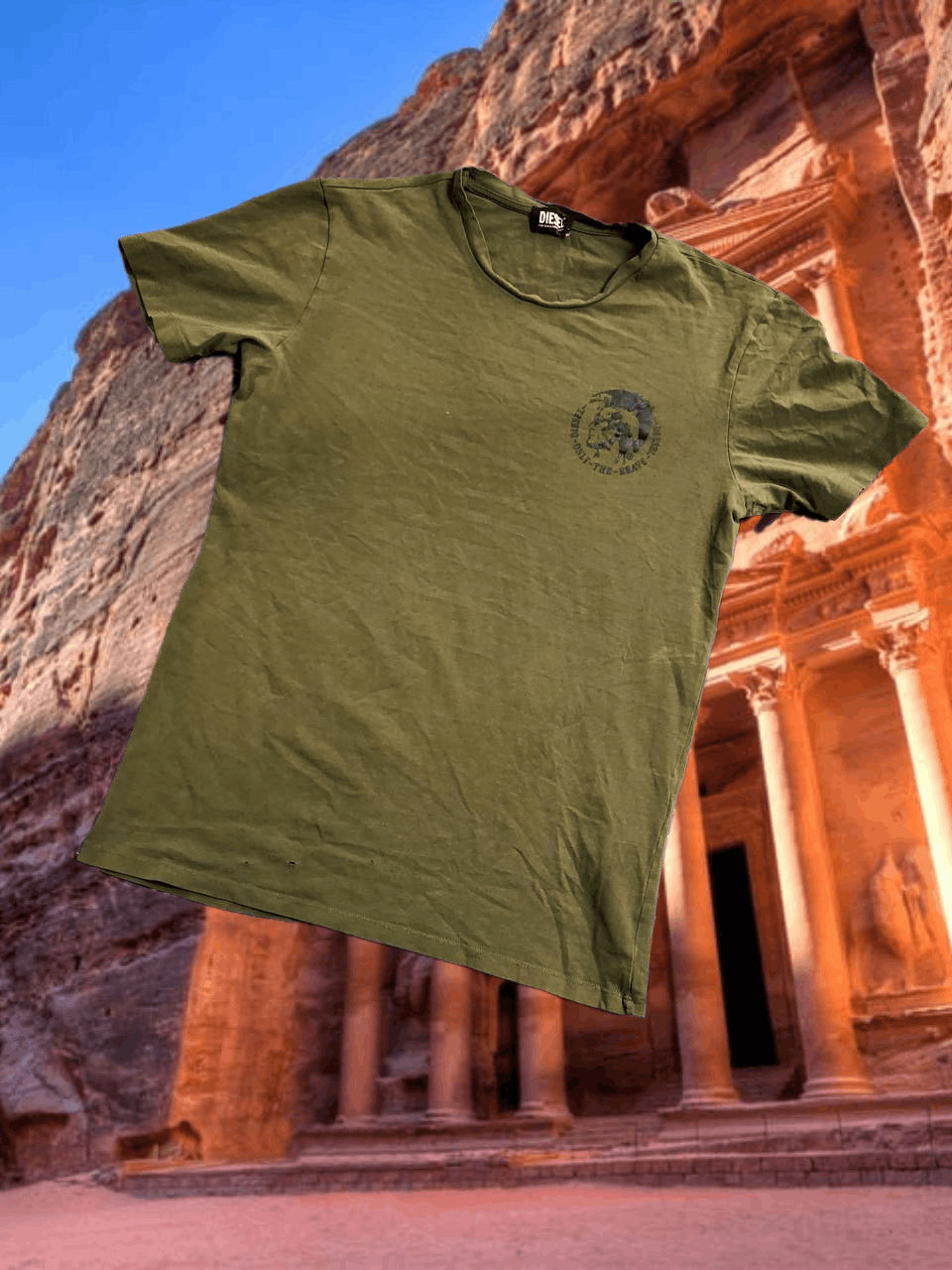 Diesel Streetwear T-Shirt Diesel big logo Y2K Vintage Size US S / EU 44-46 / 1 - 1 Thumbnail