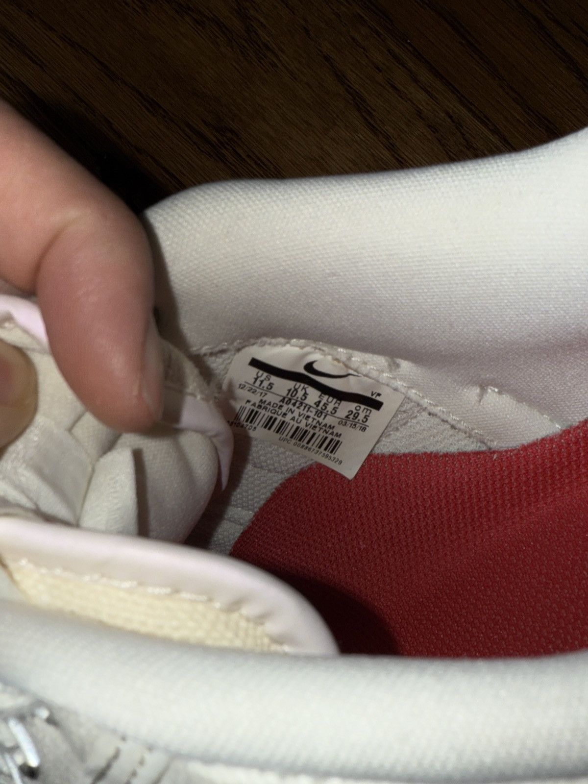 Nike × Travis Scott Nike travis scott air force 1s sail size 11.5 gently used Size US 11.5 / EU 44-45 - 7 Thumbnail