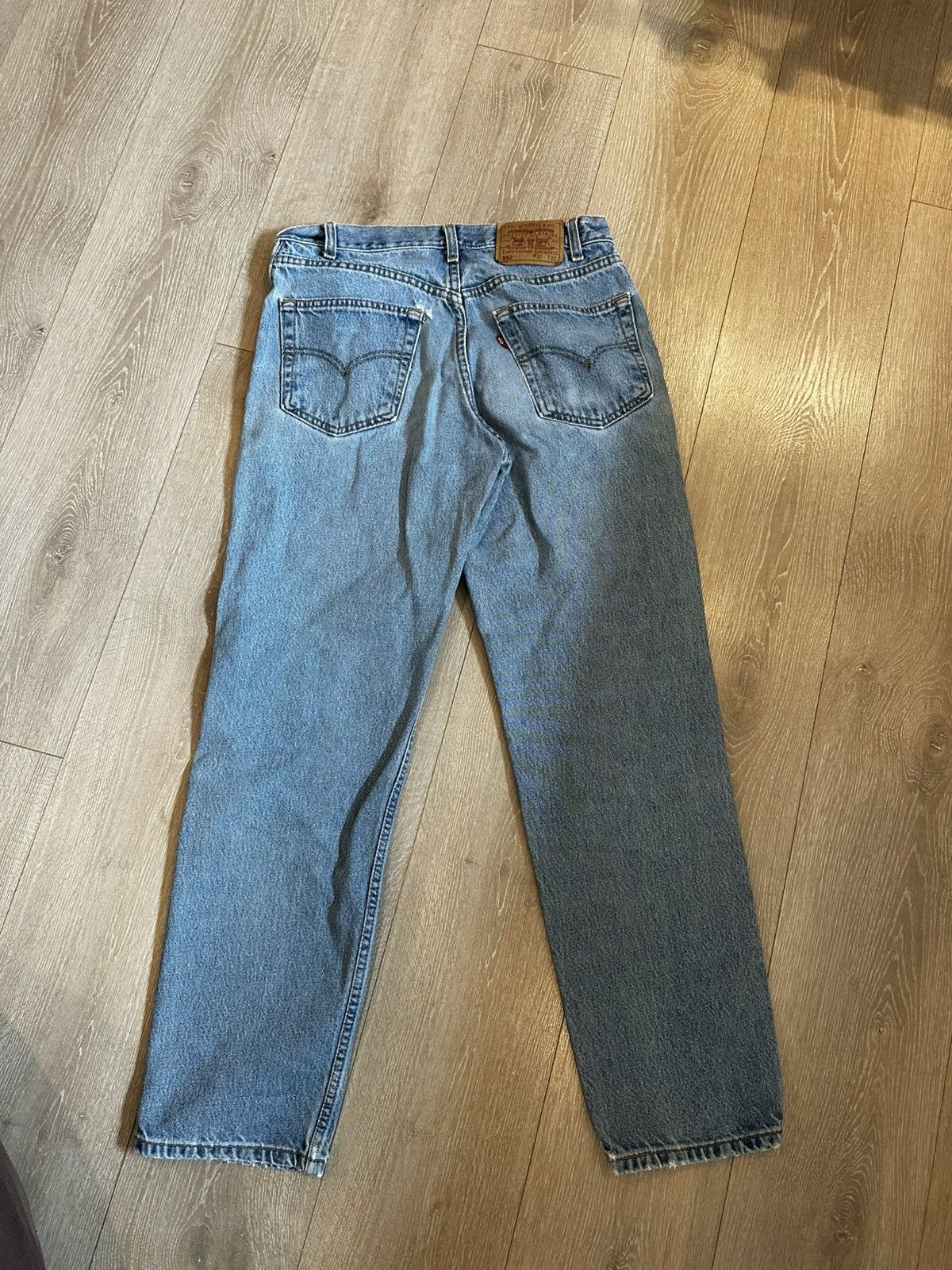 Levi's Y2K Levi 550 blue denim Size US 32 / EU 48 - 2 Thumbnail