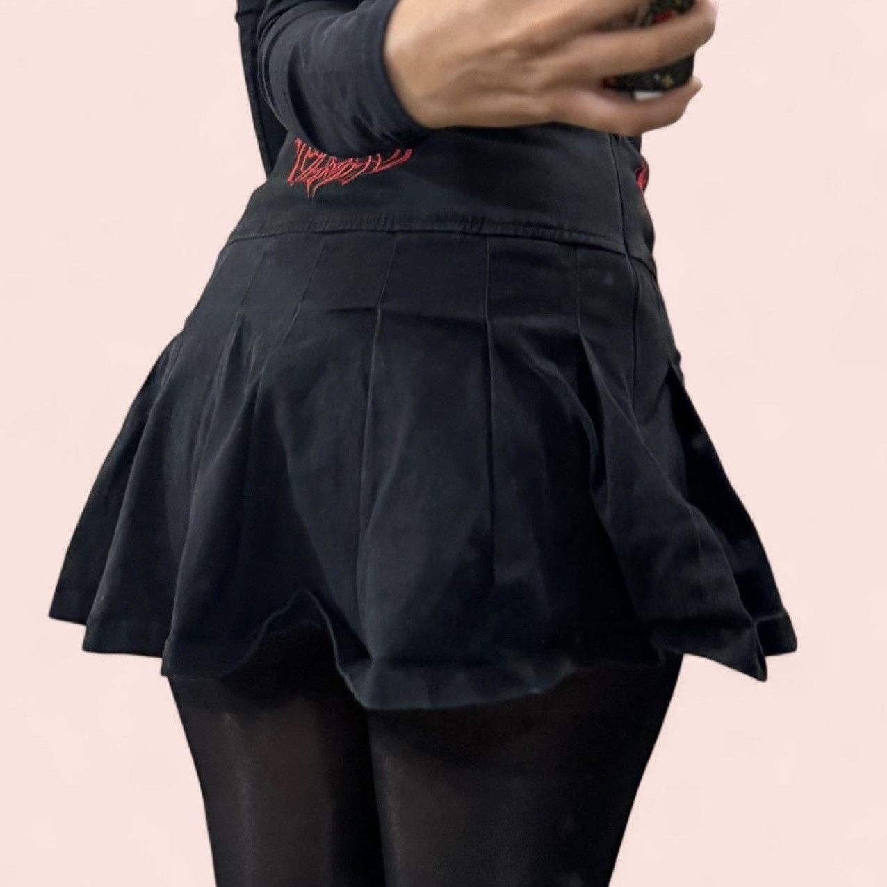 Dolls Kill Rare Dolls Kill x DC Batman Pleated Mini Skirt (M, Fits S–M) Size 26" / US 2 / IT 38 - 3 Thumbnail