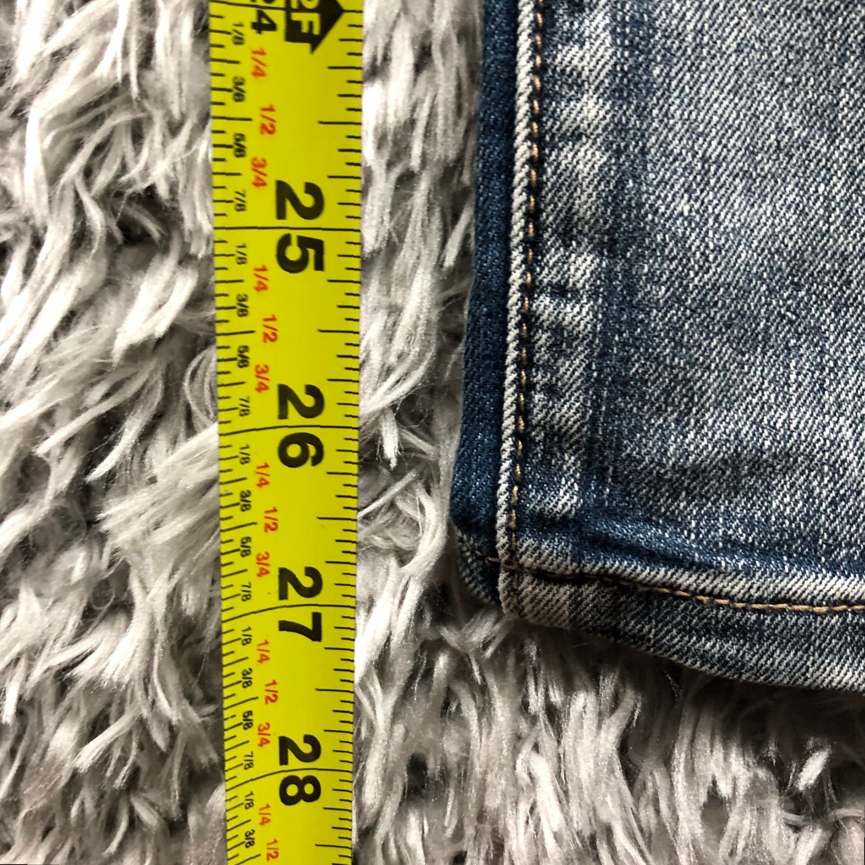Denime 12K Jeans Womens Size 16 Mid Rise Dark Wash Blue Denim Straight Leg Size 38" / US 16 / IT 52 - 3 Thumbnail