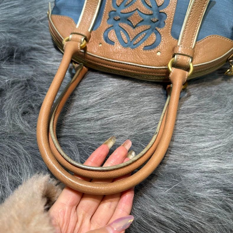 Loewe loewe Leather double-sided logo shoulder bag tote bag 2503- Size ONE SIZE - 6 Thumbnail