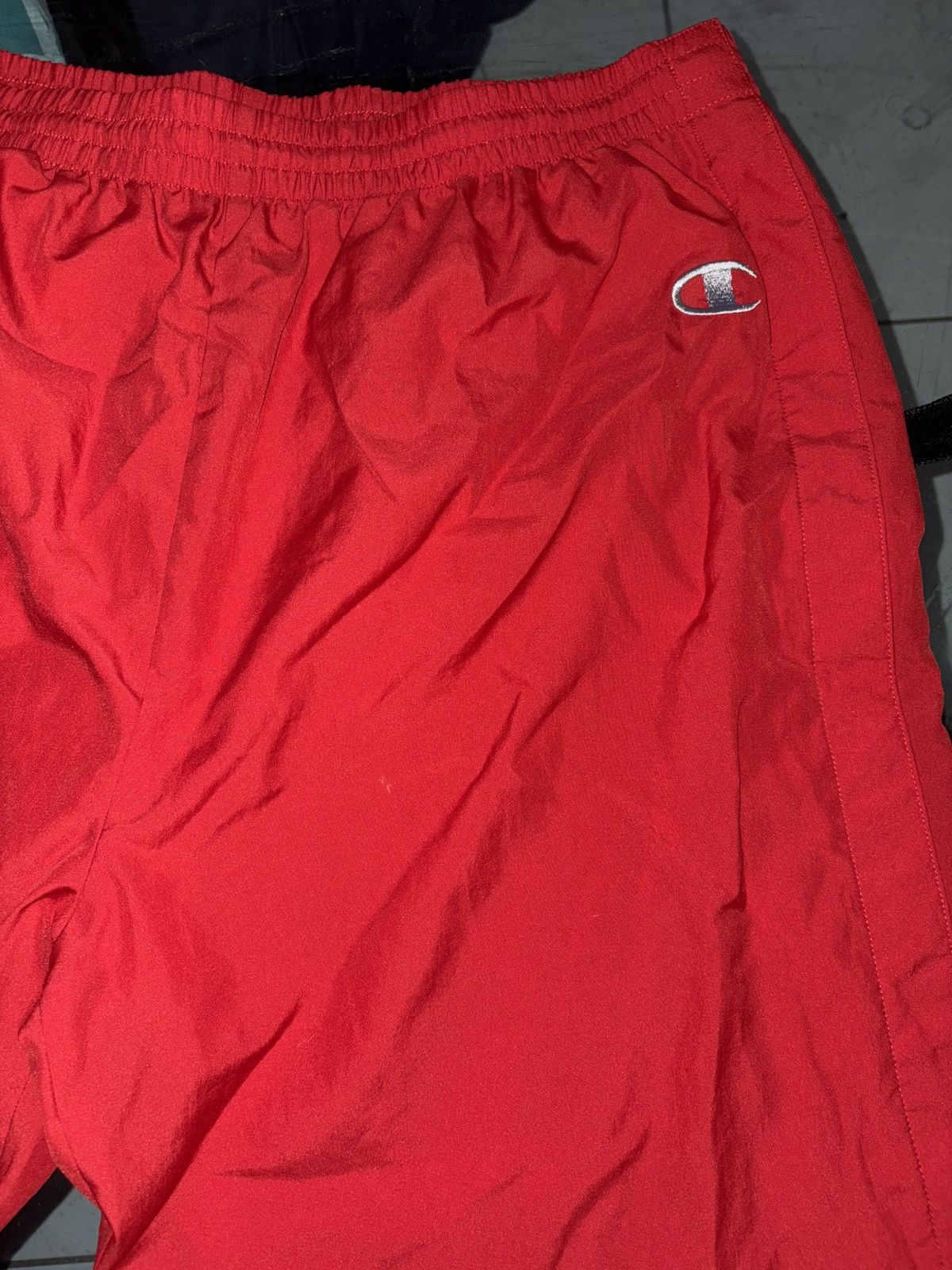 Champion Vintage Red Champion Tear-Away Pants Size US 40 / EU 56 - 3 Thumbnail