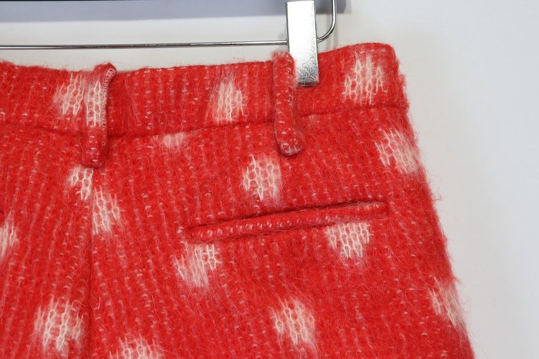 Marni o1rshd1 Tulip Wool Trouser with Brushed Dot in Red Size US 32 / EU 48 - 13 Thumbnail