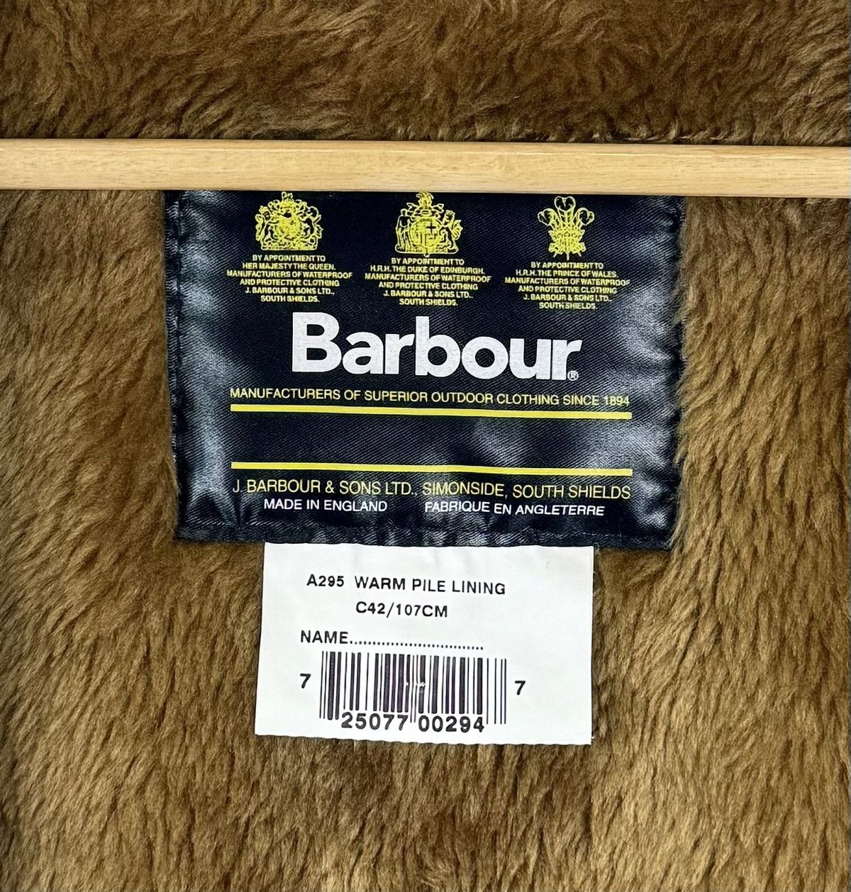 Barbour Barbour A295 Warm Pile Lining Acrylic Vest Gilet Jacket Top Size US M / EU 48-50 / 2 - 3 Thumbnail