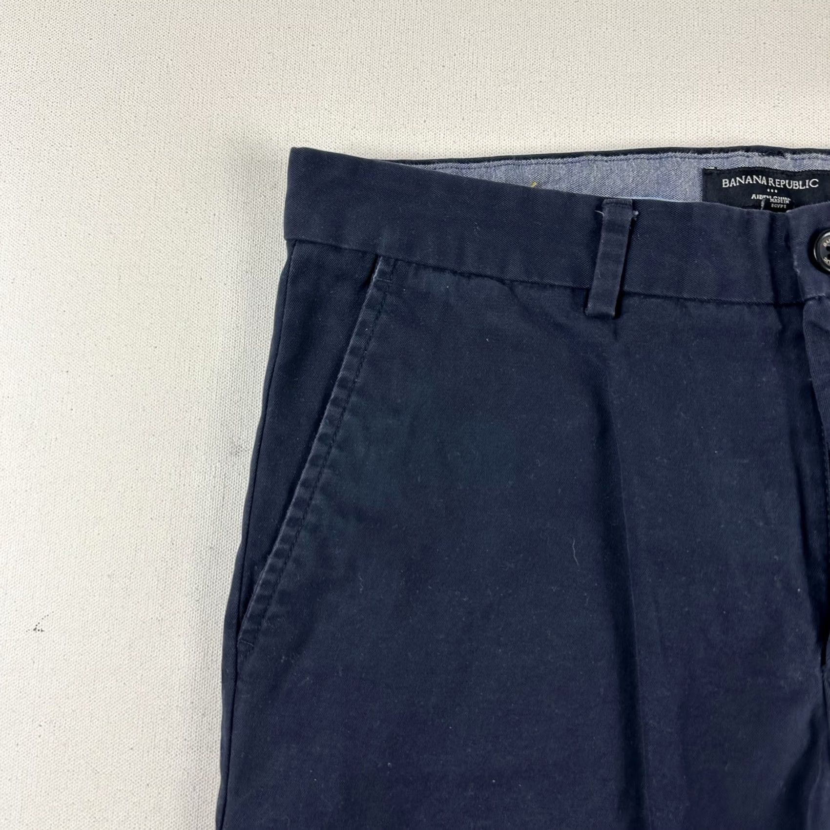 Banana Republic Banana Republic Aiden Chino Pants Navy Blue Men’s 31x32 Men Pants Navy Blue 31 32 Chino Banana Republic Aiden Size US 31 - 5 Thumbnail