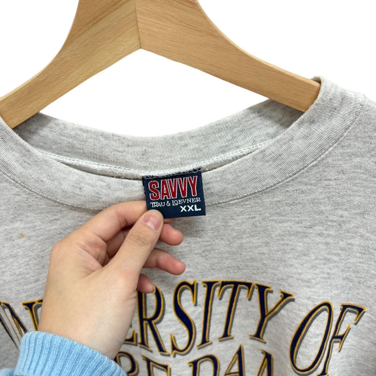 Vintage Vintage University of Notre Dame sweatshirt size: 2XL Size US XXL / EU 58 / 5 - 4 Thumbnail