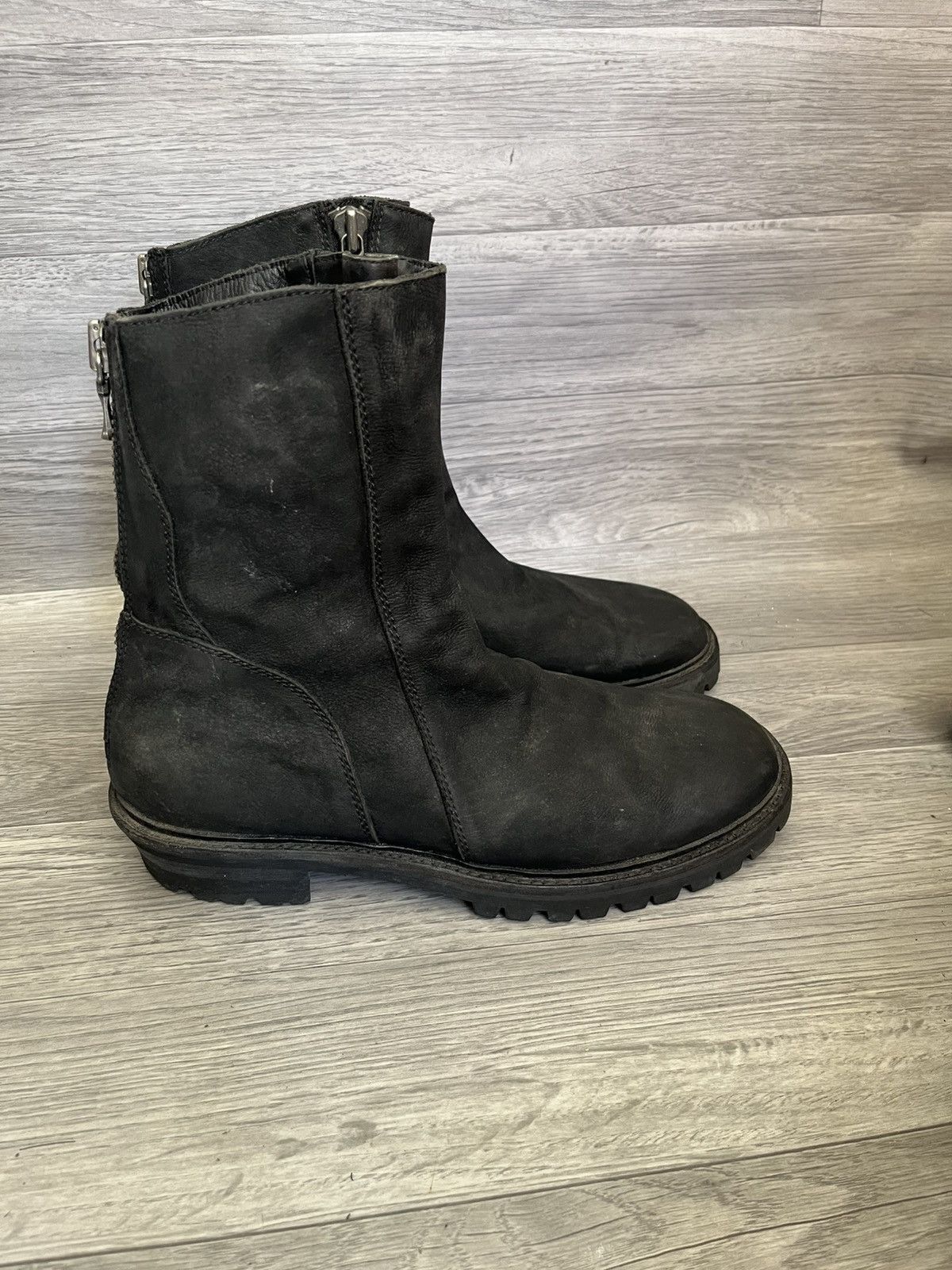 Julius Julius 7 engineer back lace suede boots Size US 11 / EU 44 - 6 Thumbnail