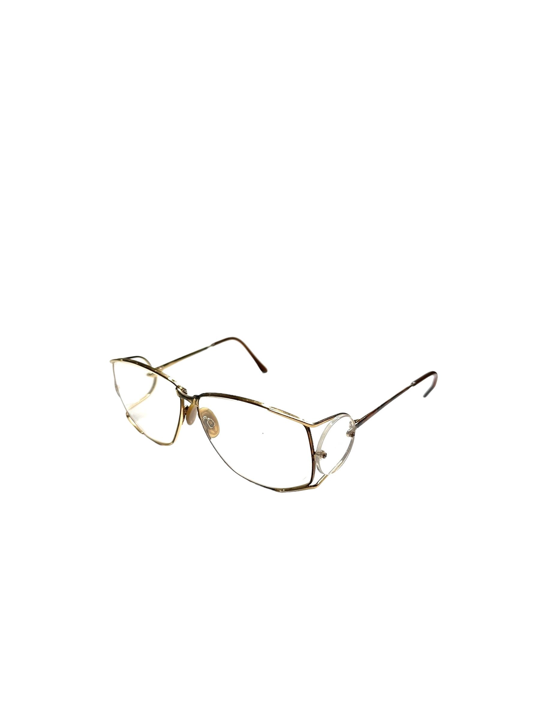 Yves Saint Laurent 80’s YSL Side Lenses Round Vintage Sunglasses Size ONE SIZE - 1 Thumbnail