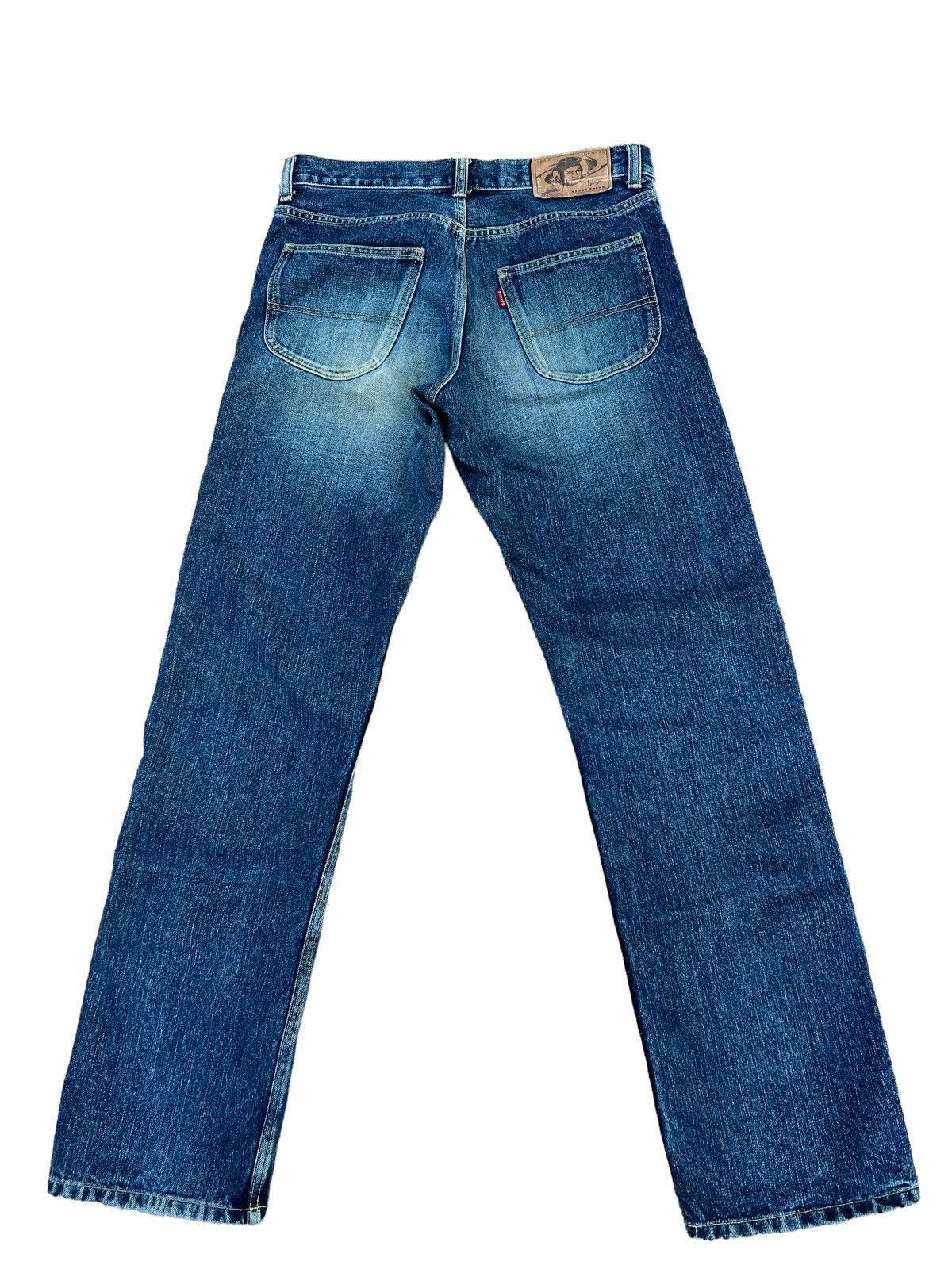 Vintage Vintage Ozone Rocks Japan Graffiti Art Denim Jeans Size US 30 / EU 46 - 2 Thumbnail