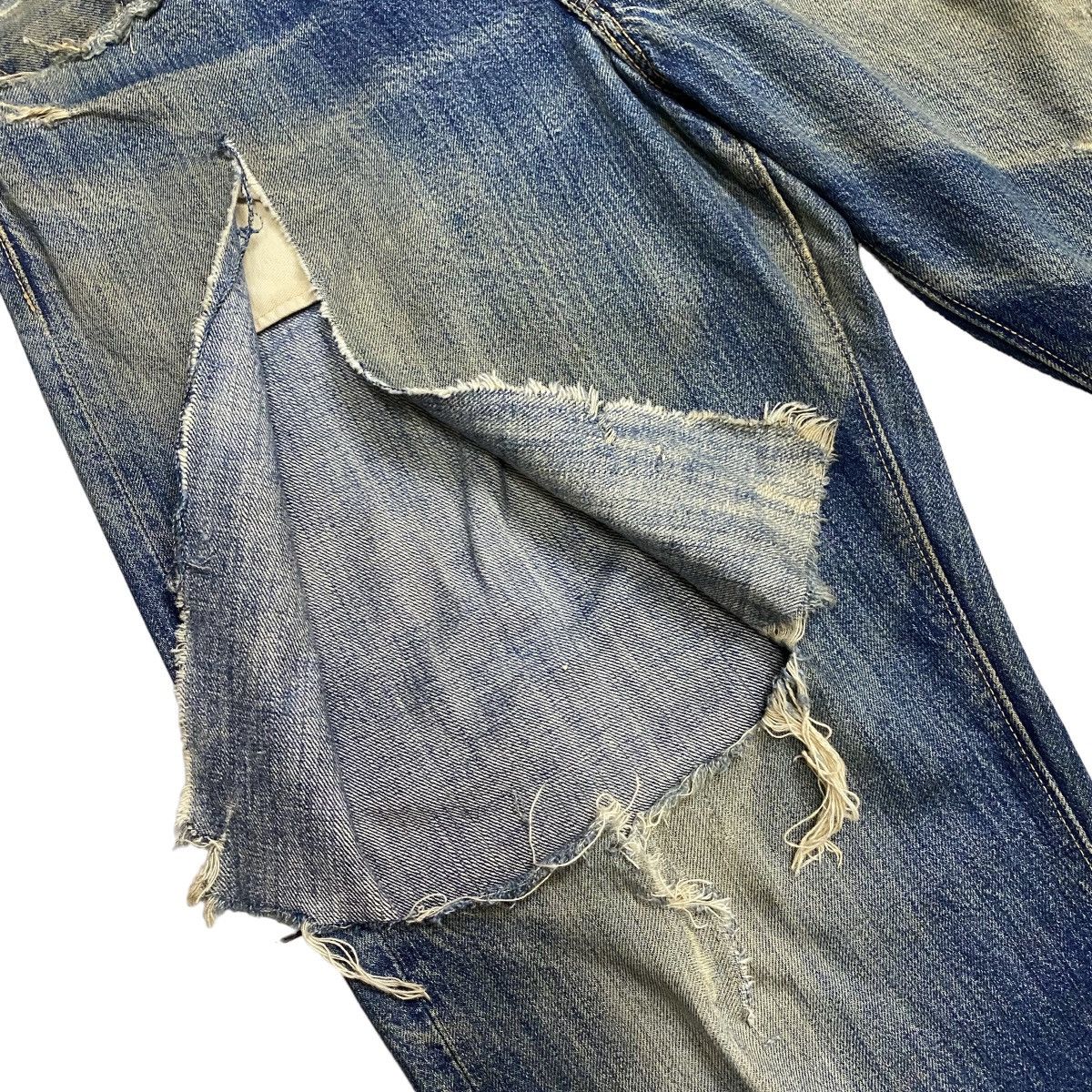 Sugar Cane Sugar Canes selvedge distressed denim homeless Size US 33 - 8 Thumbnail