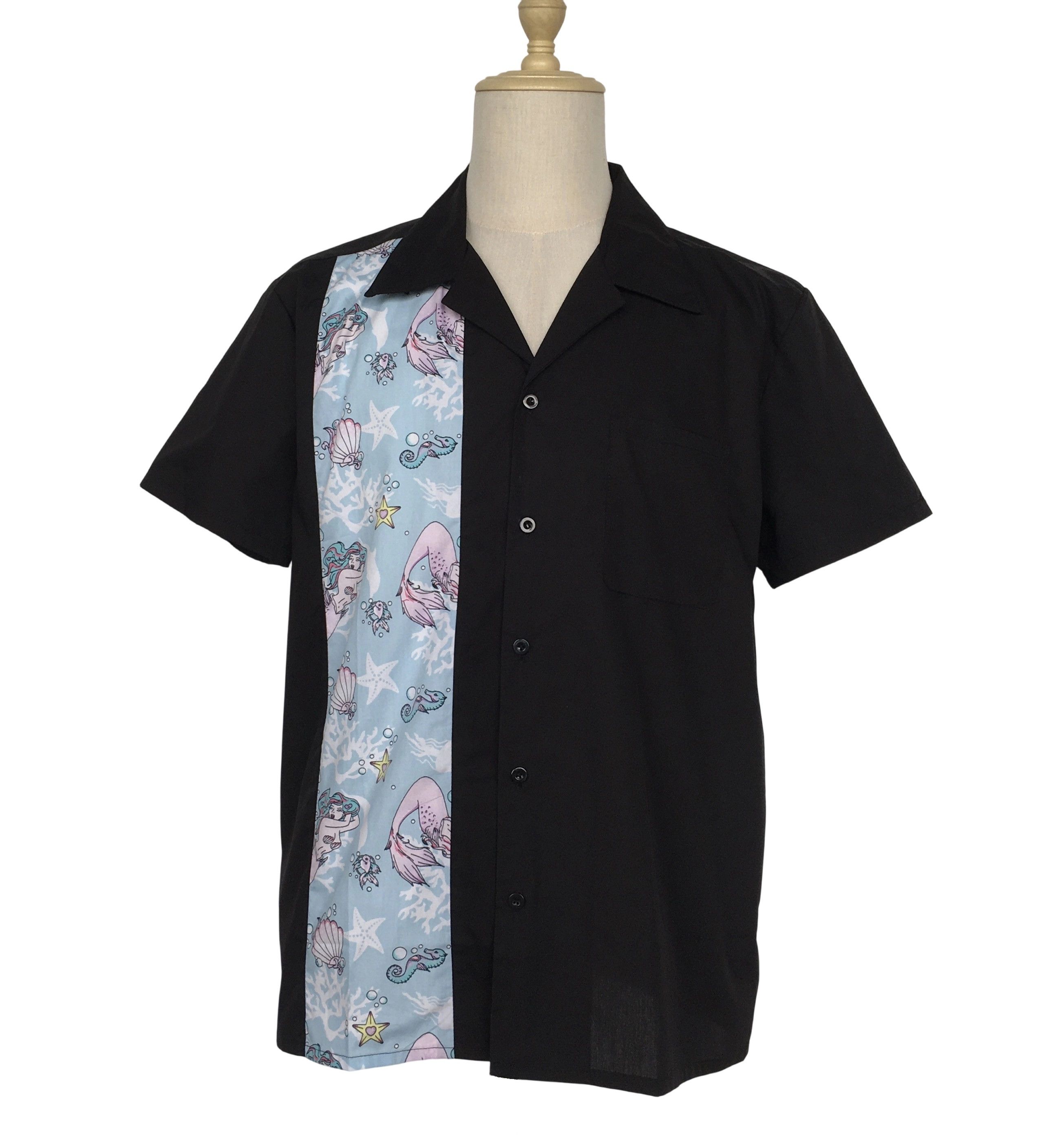 Other Hawaiian Summer Shirt Casual Style Mermaid Panel Size US XL / EU 56 / 4 - 1 Thumbnail