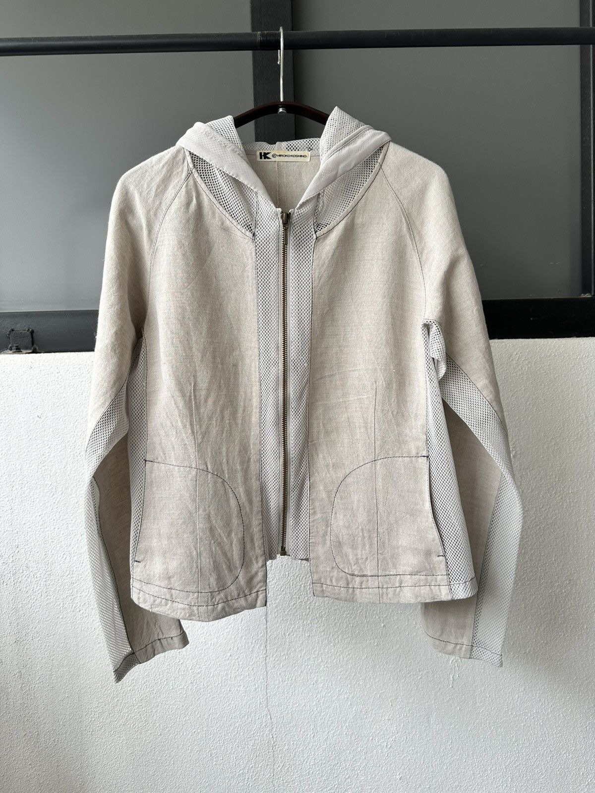 Hiroko Koshino Homme 90's Hiroko Koshino blouson light zipper jacket Size US S / EU 44-46 / 1 - 11 Thumbnail