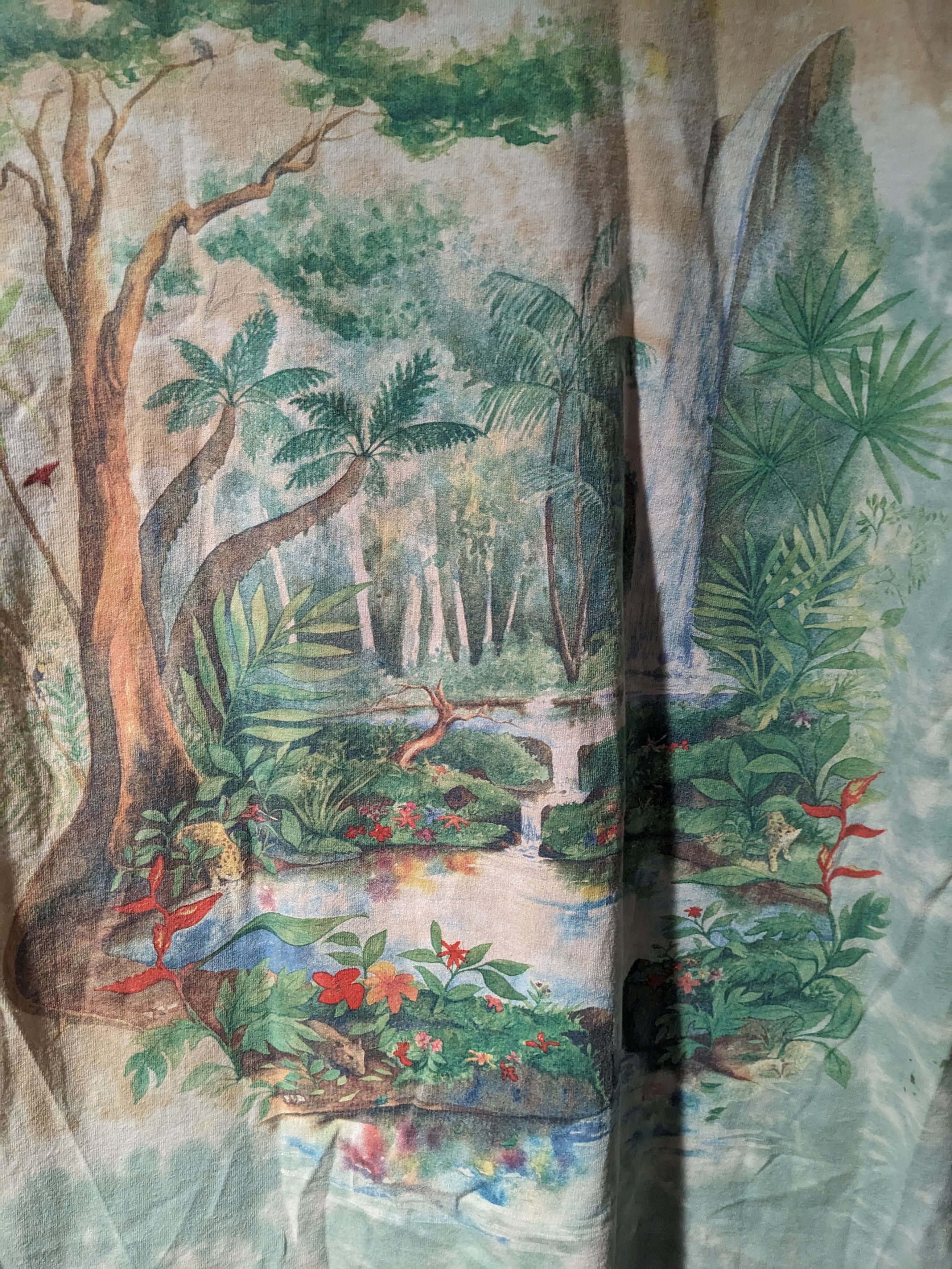 Liquid Blue × Vintage Vintage 90s Liquid Blue Rainforest Preserve Paradise T-Shirt Size US L / EU 52-54 / 3 - 6 Thumbnail