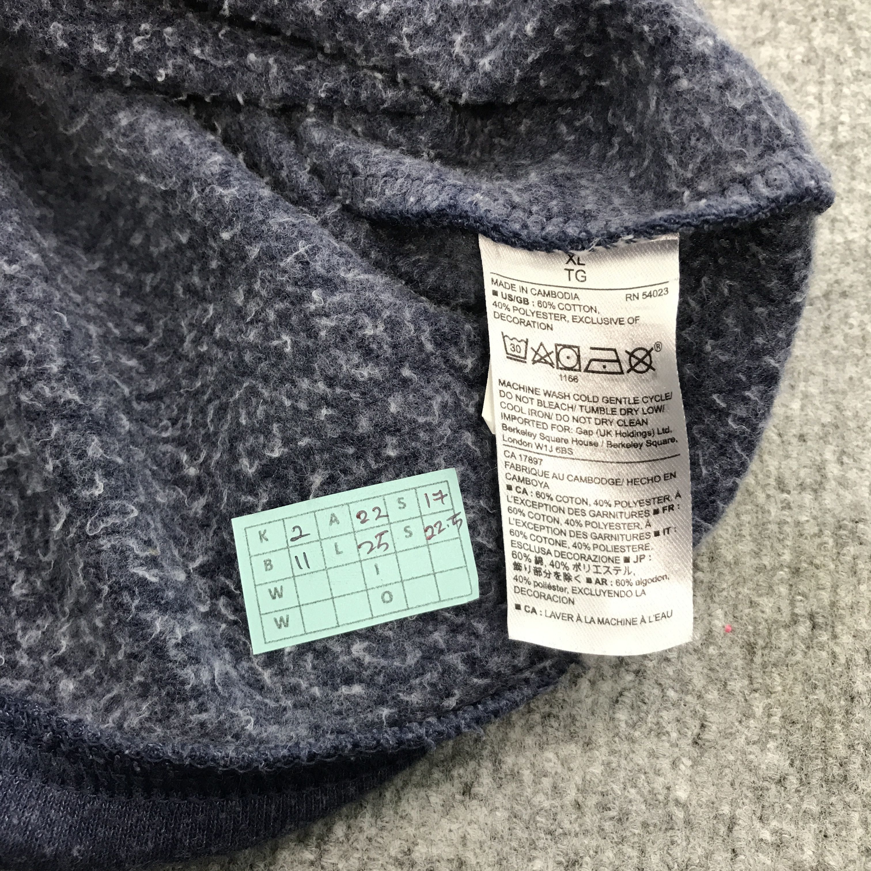 Gap × Japanese Brand GAP AMERICA LOGO HOODIES SWEATSHIRT Size US L / EU 52-54 / 3 - 12 Thumbnail