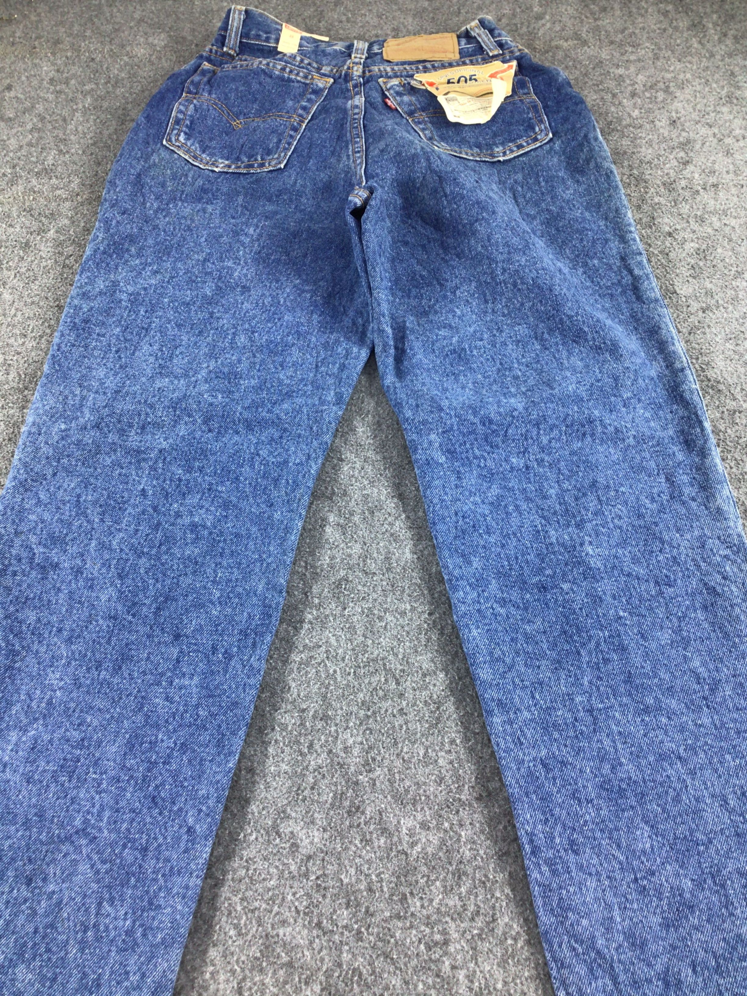 Levi's W24 90s Vintage Levis 505 Jeans-J630 Size US 26 / EU 42 - 4 Thumbnail