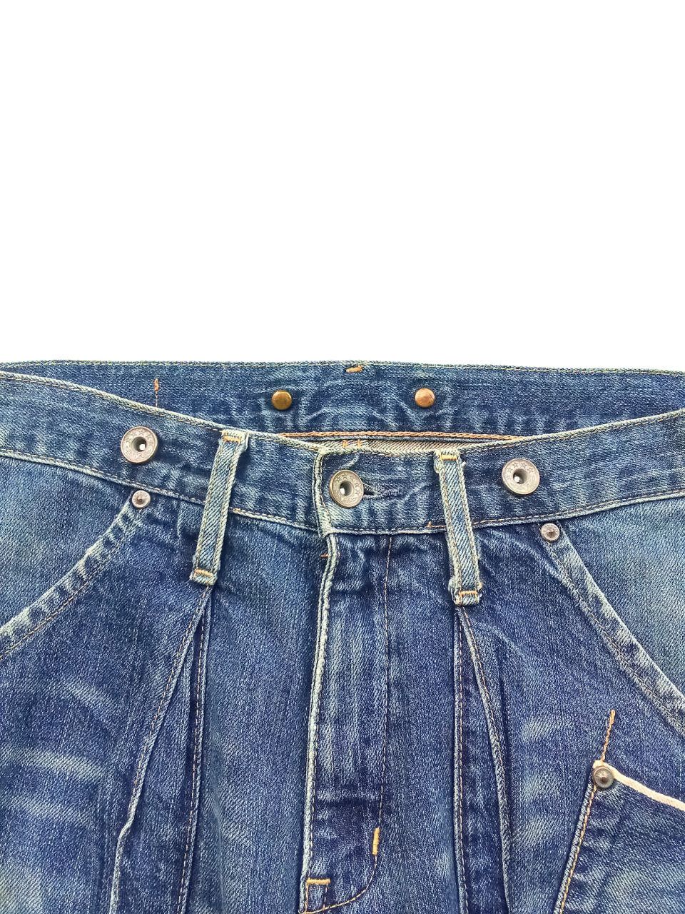 If Six Was Nine × Japanese Brand × Jean Rare 🔥 Japanese Jeans Selvedge Like Kapital W32 Size US 32 / EU 48 - 3 Thumbnail