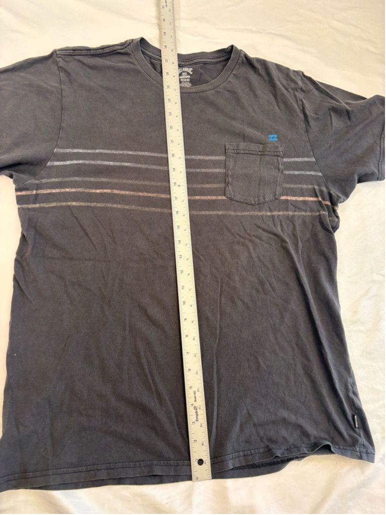 Billabong Men's Billabong T-Shirt XL Gray Short Sleeve Size US XL / EU 56 / 4 - 4 Thumbnail