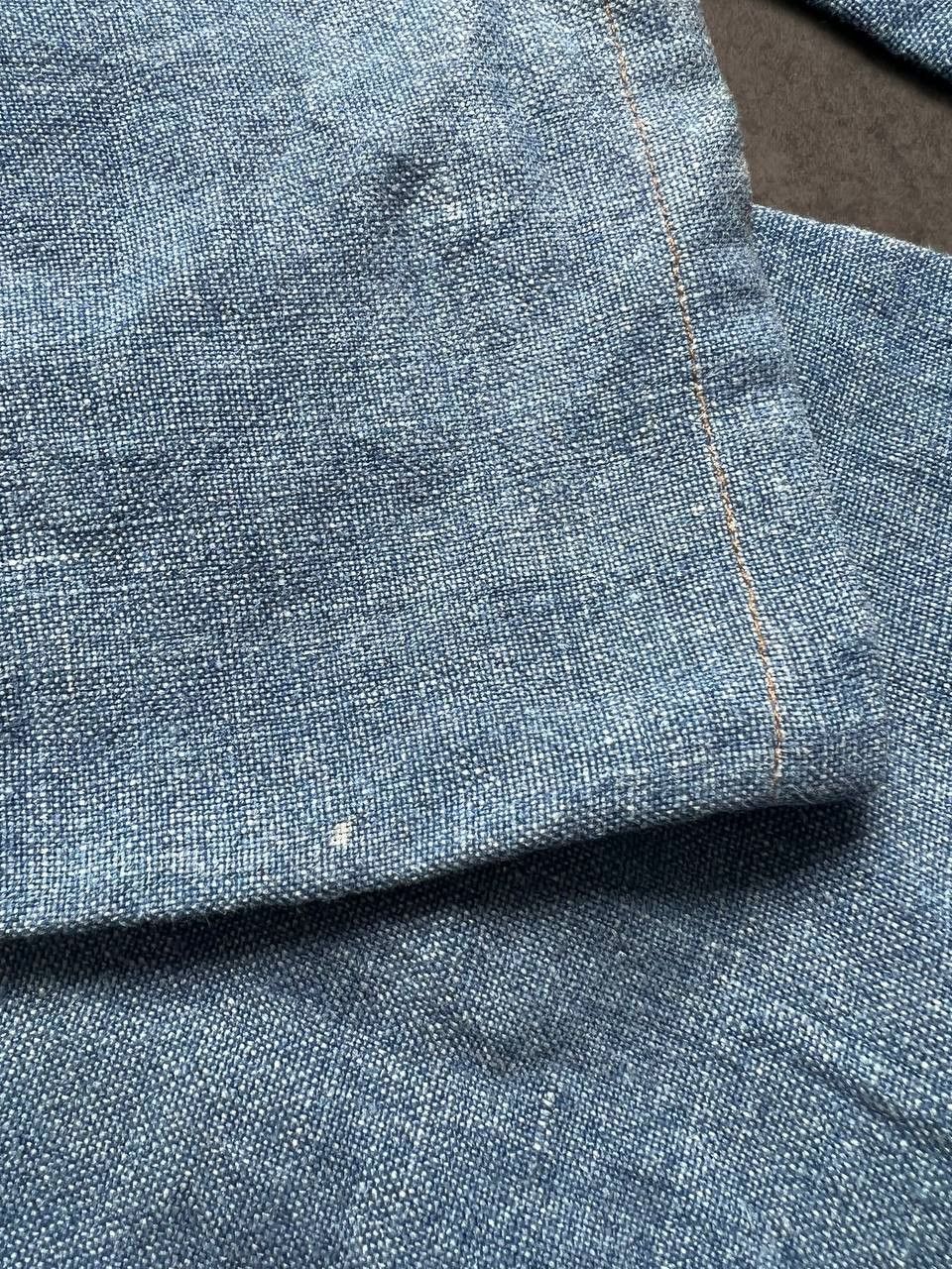 Jean Paul Gaultier Vintage Jean Paul Gaultier denim trompe l'oeil linen pants Size US 34 / EU 50 - 10 Thumbnail